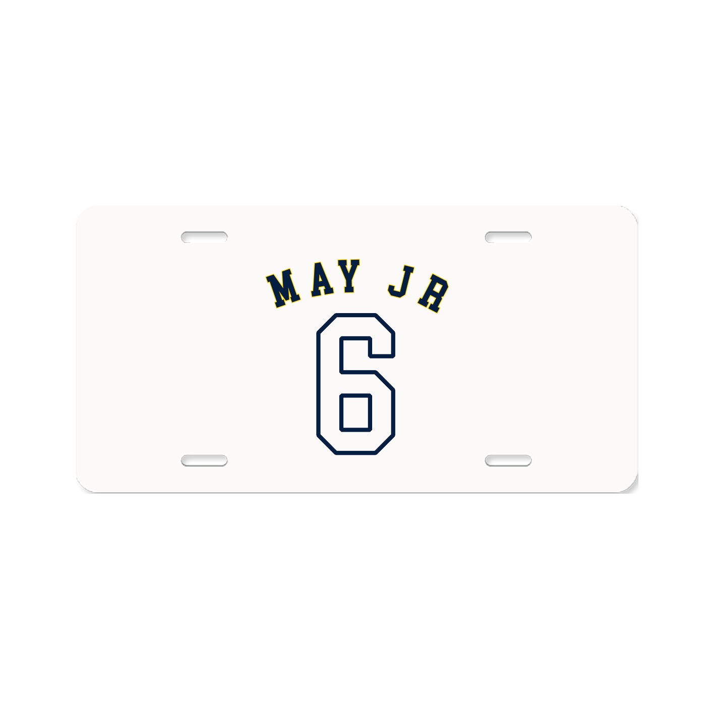 License Plate — Shirsey Arch in Classic