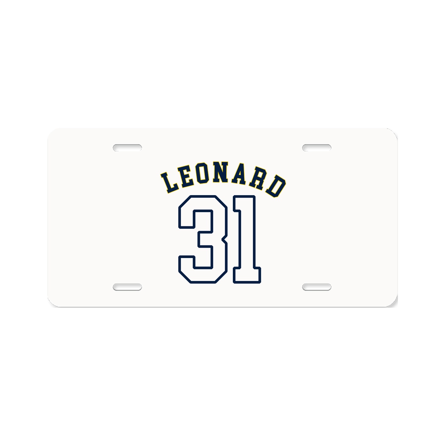 License Plate — Shirsey Arch in Classic
