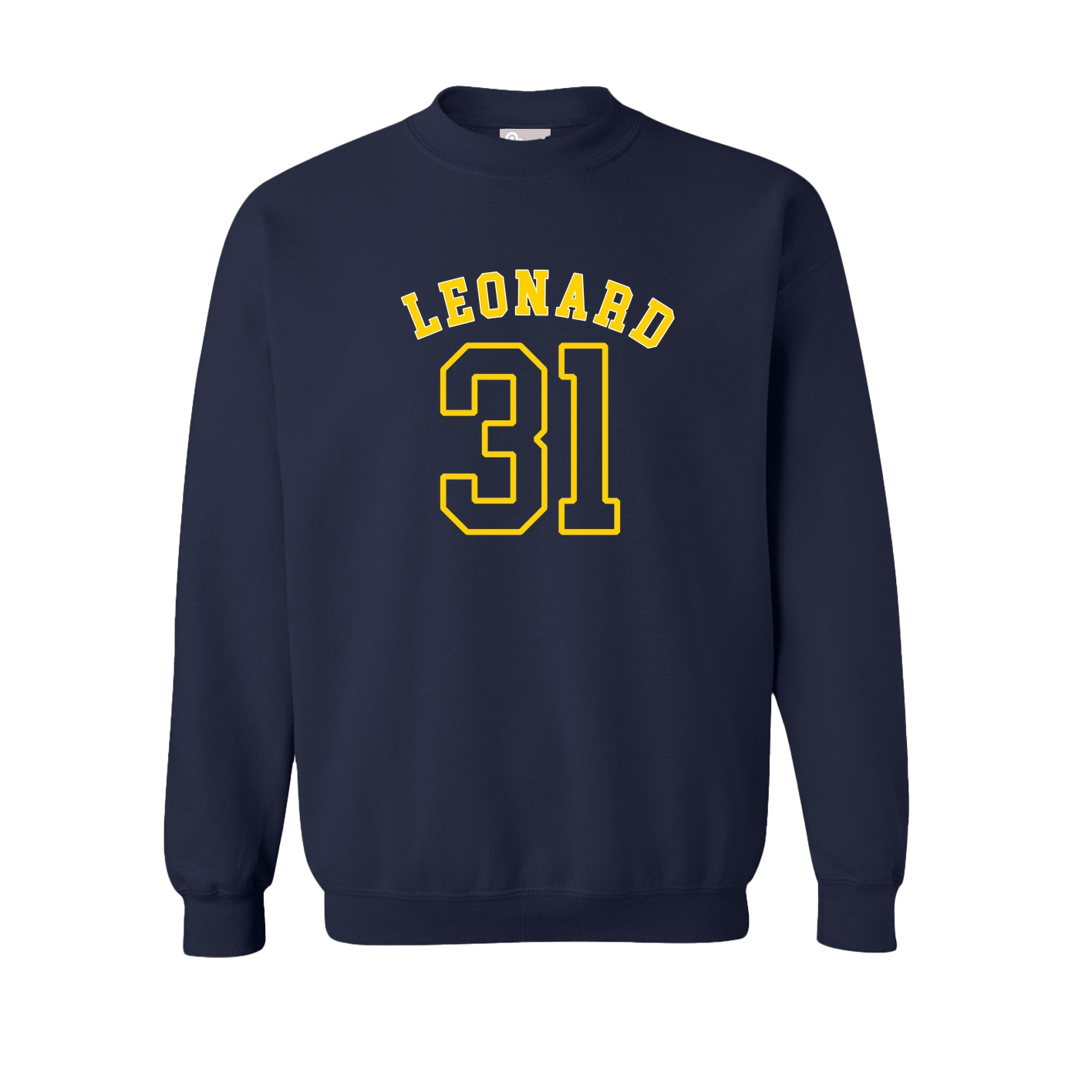 Fleece Crew — Shirsey Arch in Navy