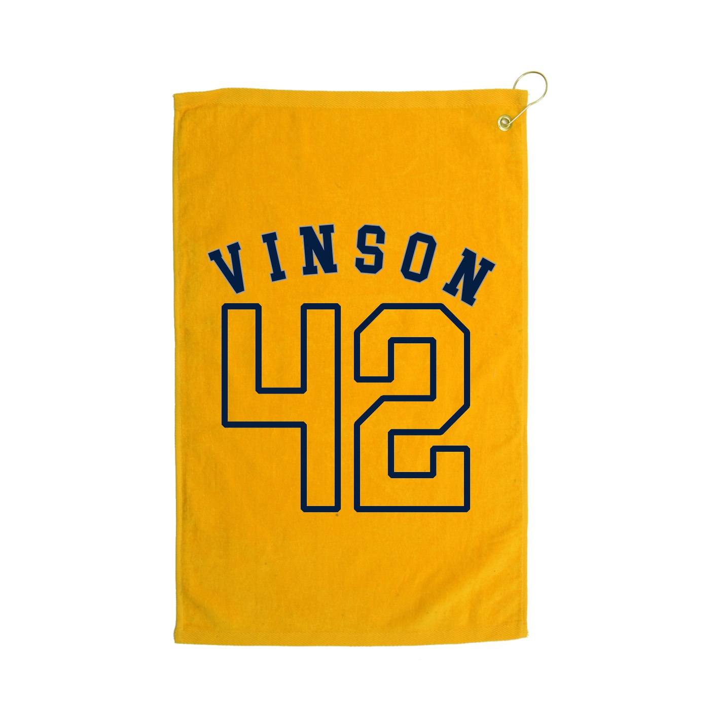 Golf Towel — Shirsey Arch in Gold