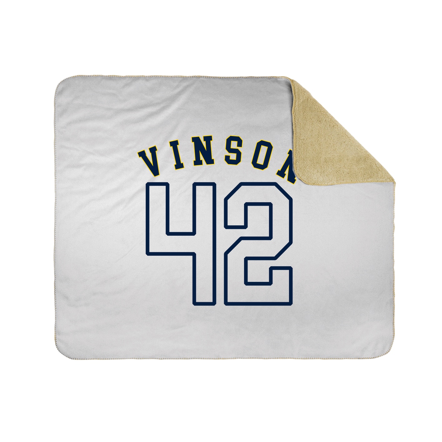 Throw Blanket — Shirsey Arch in White
