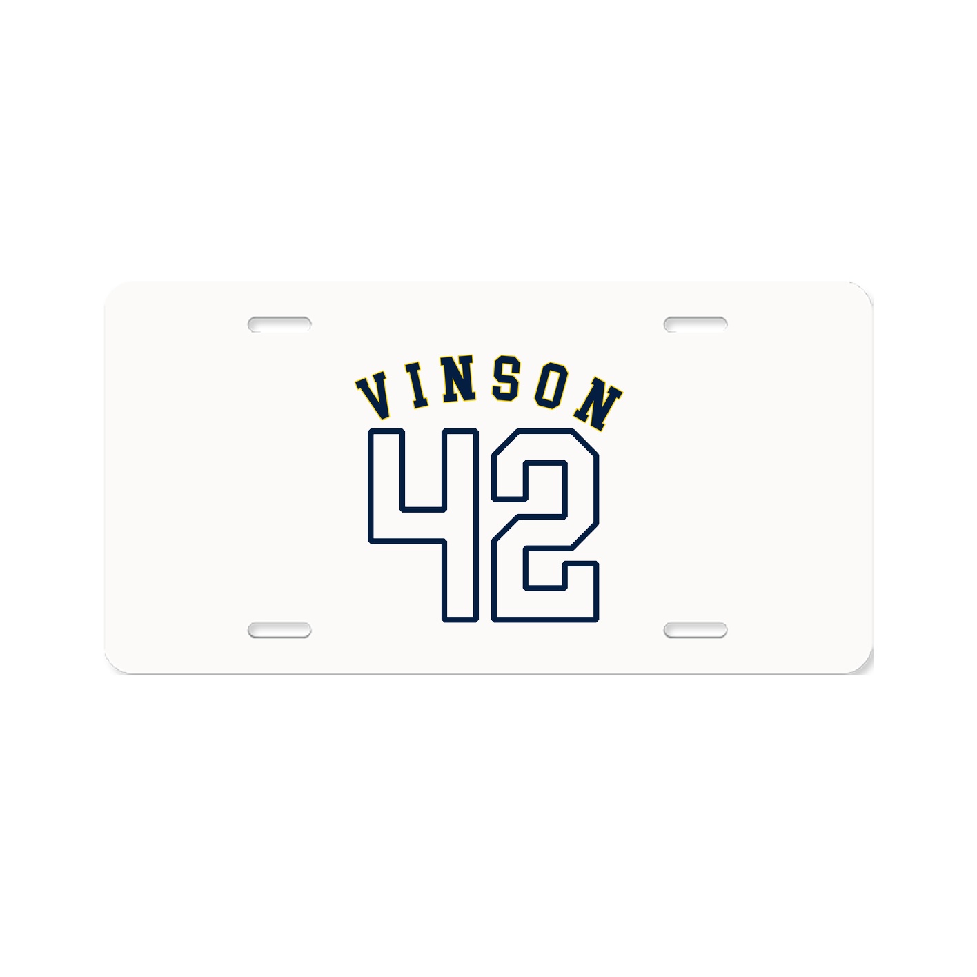License Plate — Shirsey Arch in Classic