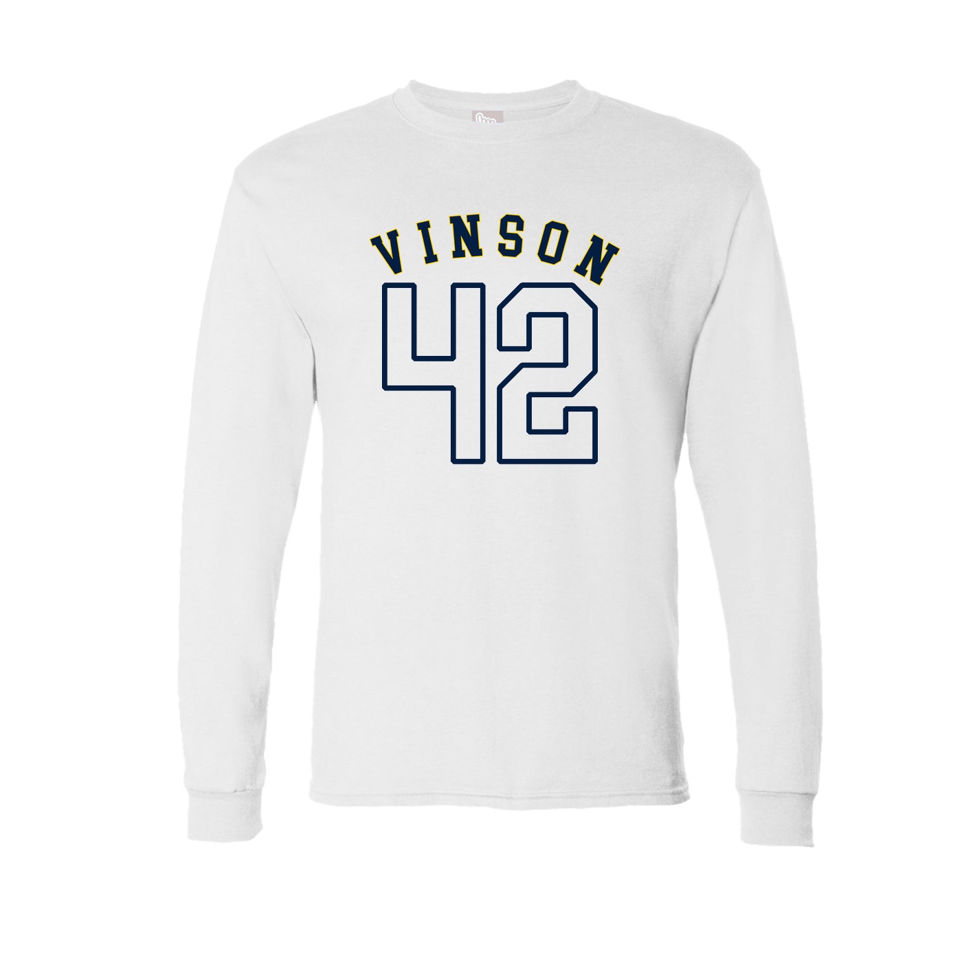 Long Sleeve Tee — Shirsey Arch in White
