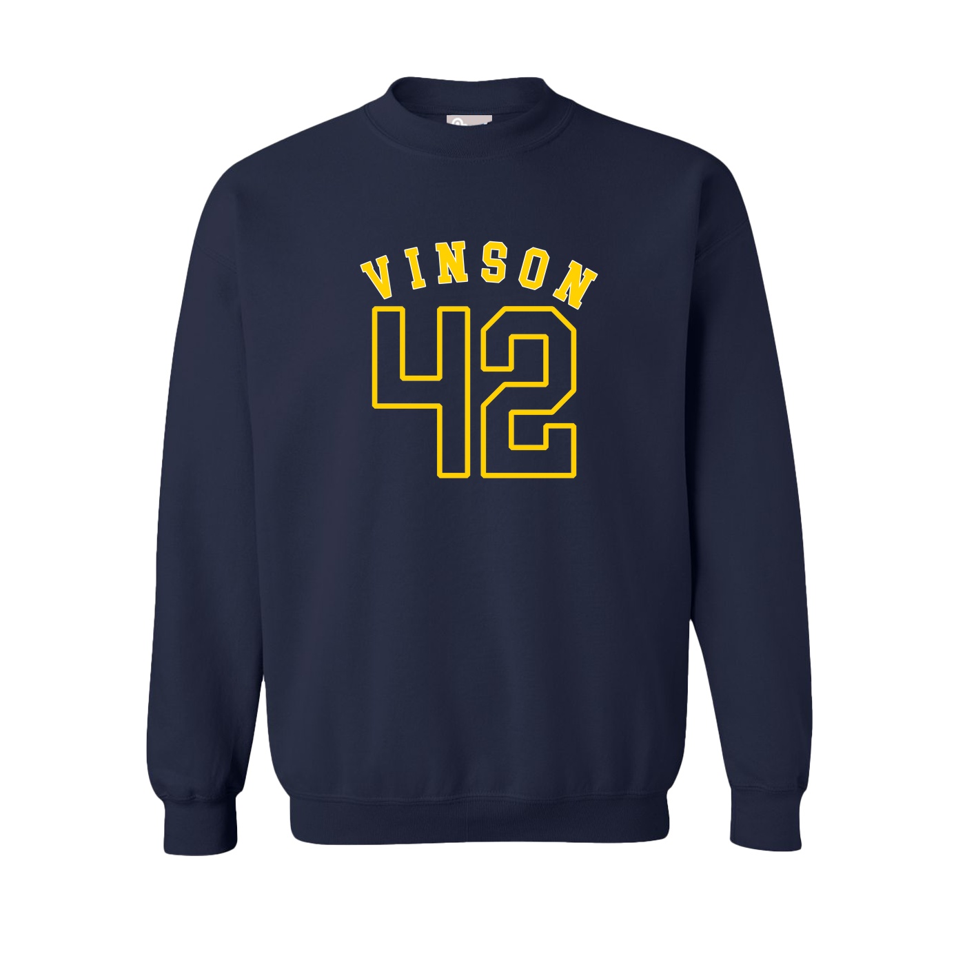 Fleece Crew — Shirsey Arch in Navy