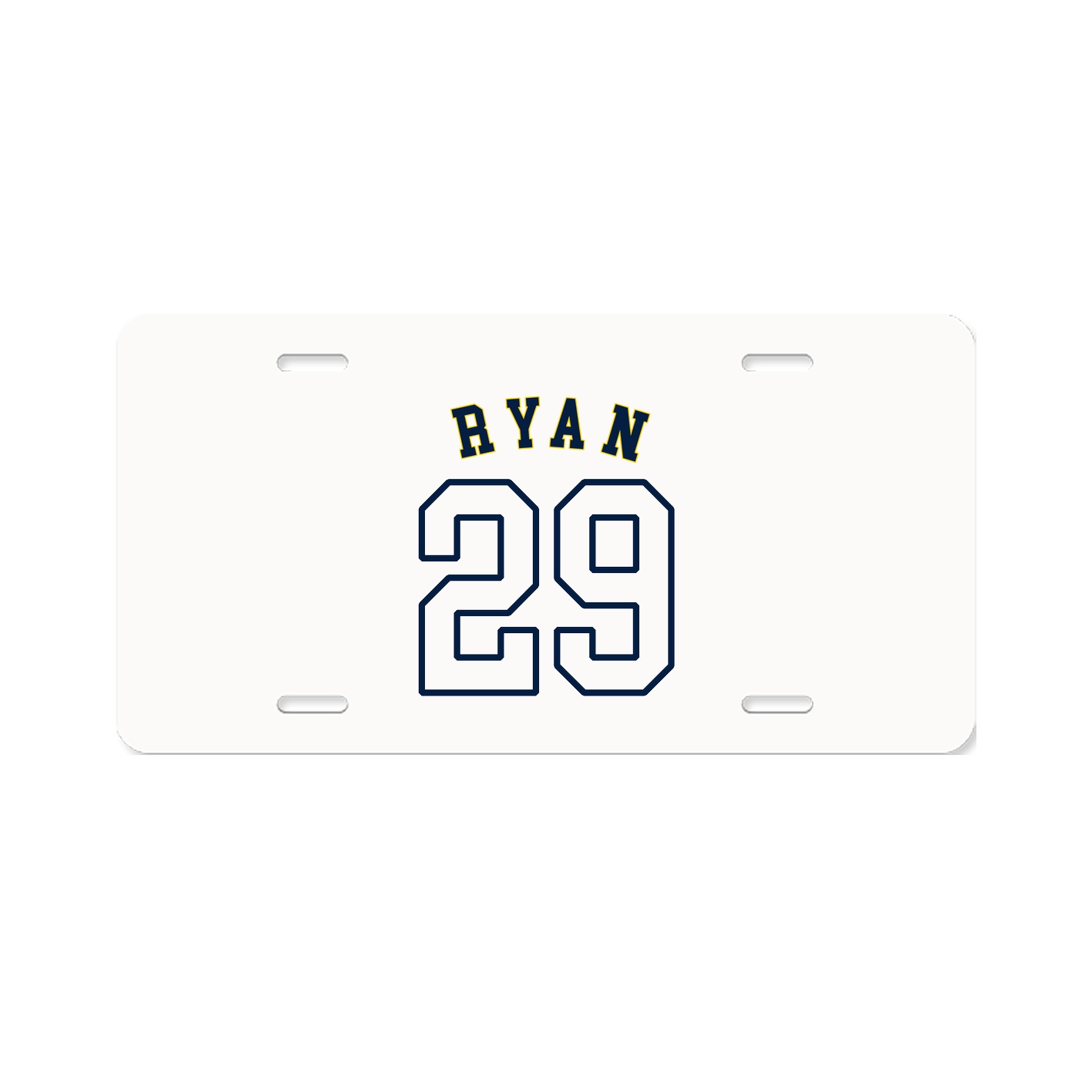 License Plate — Shirsey Arch in Classic