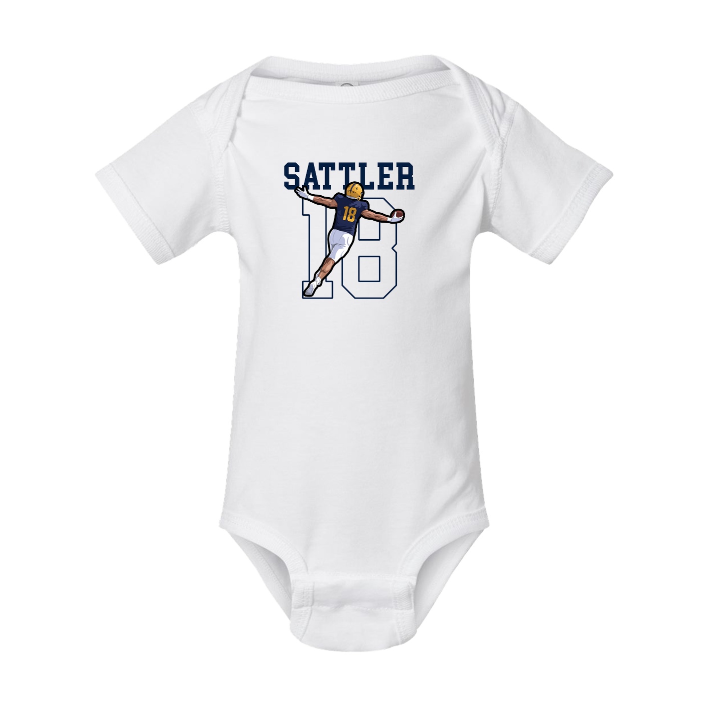 Baby Onesie — Shirsey in White