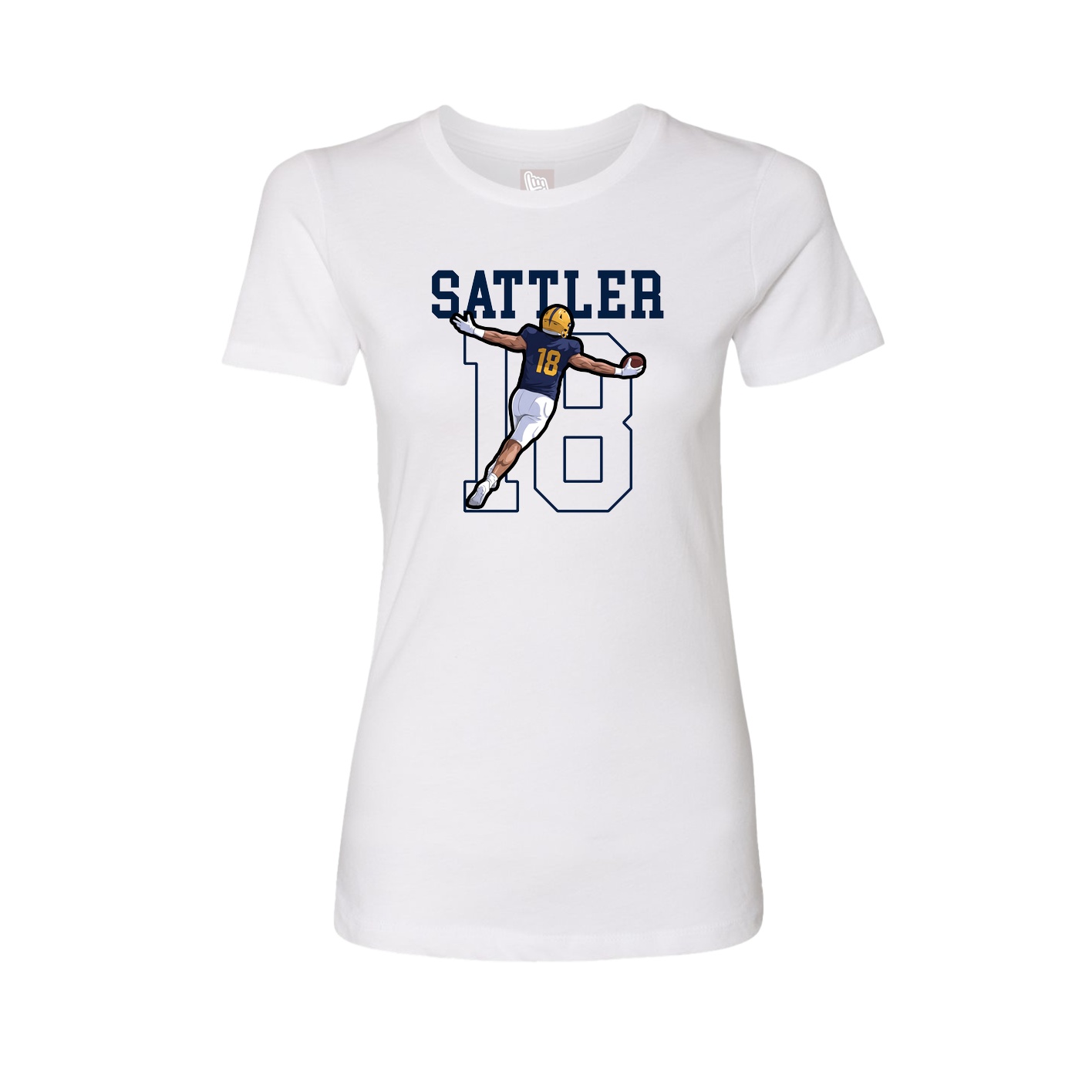 Fitted Women's Tee — Shirsey in White