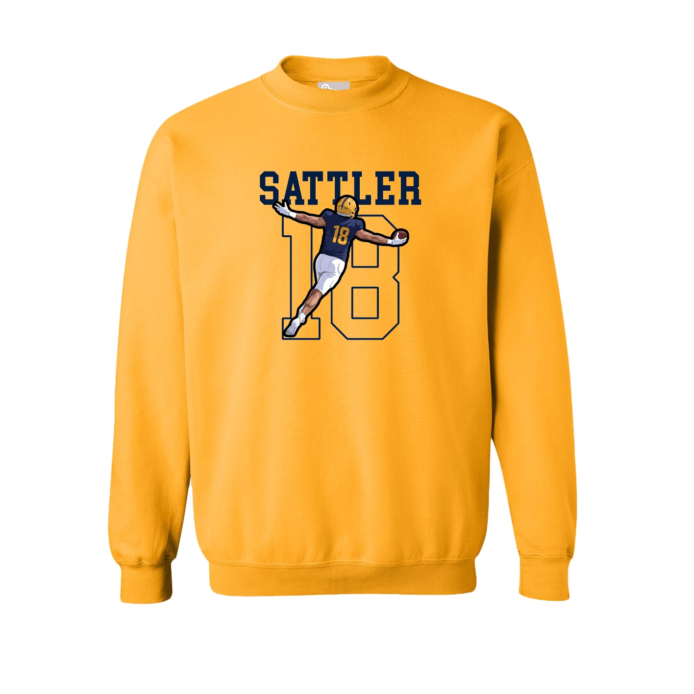 Fleece Crew — Shirsey in Gold