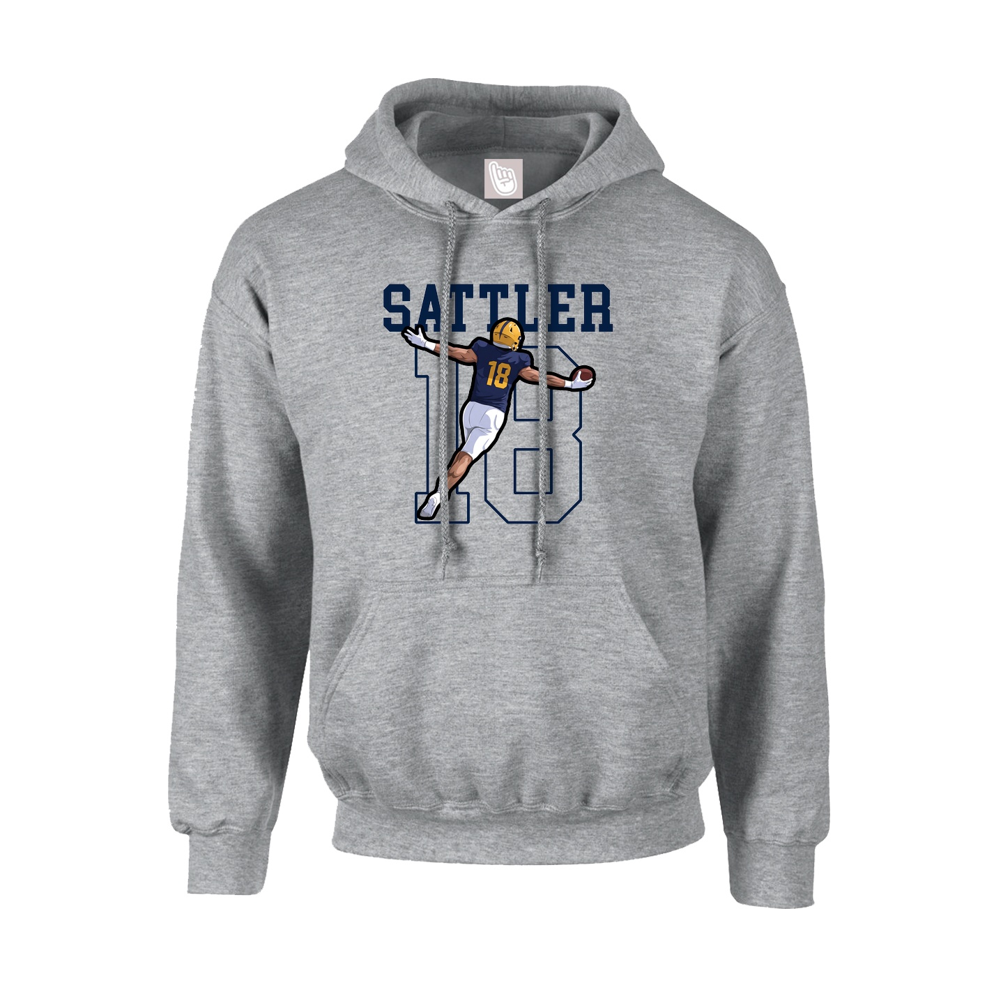 Youth Hoodie — Shirsey in Grey