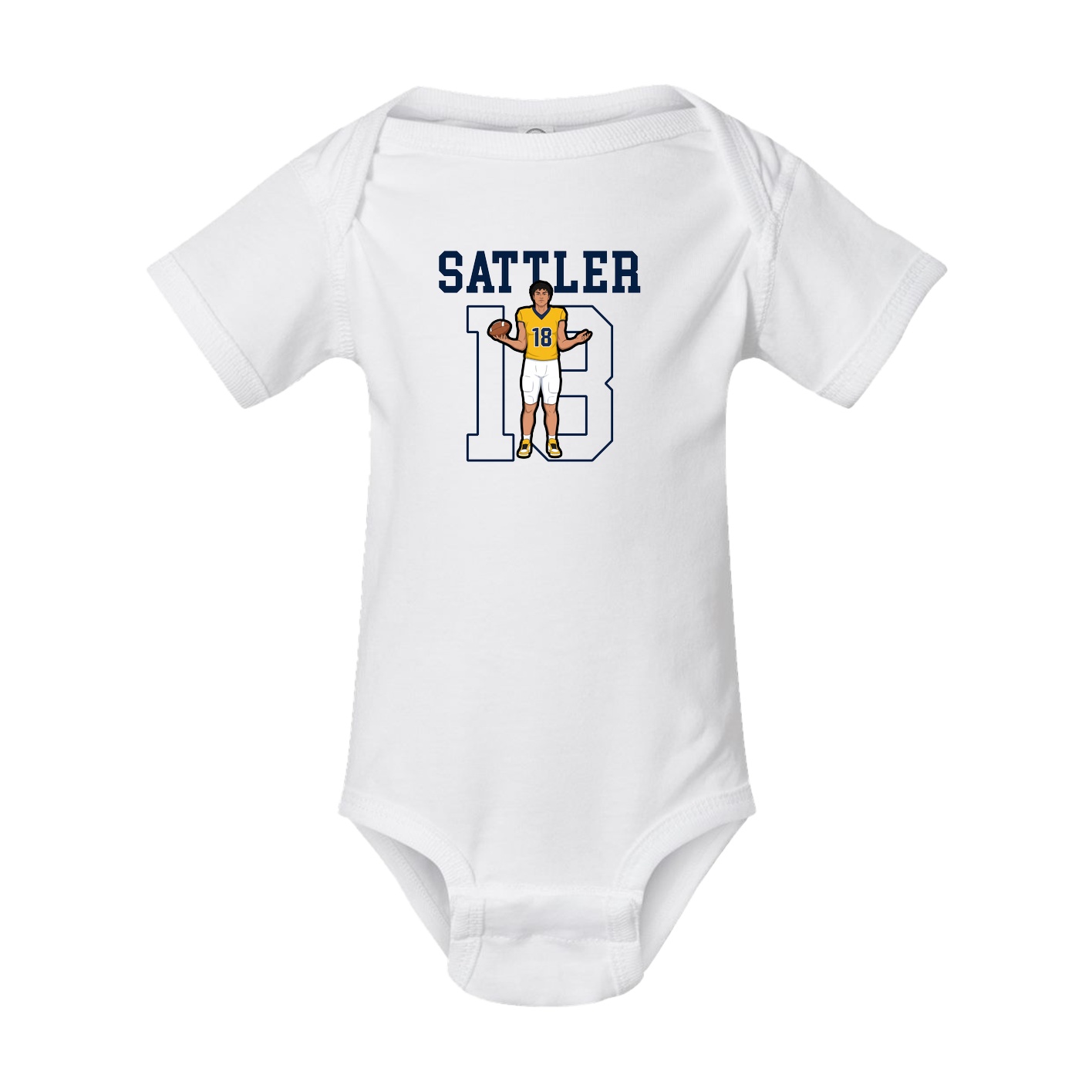 Baby Onesie — Shirsey in White