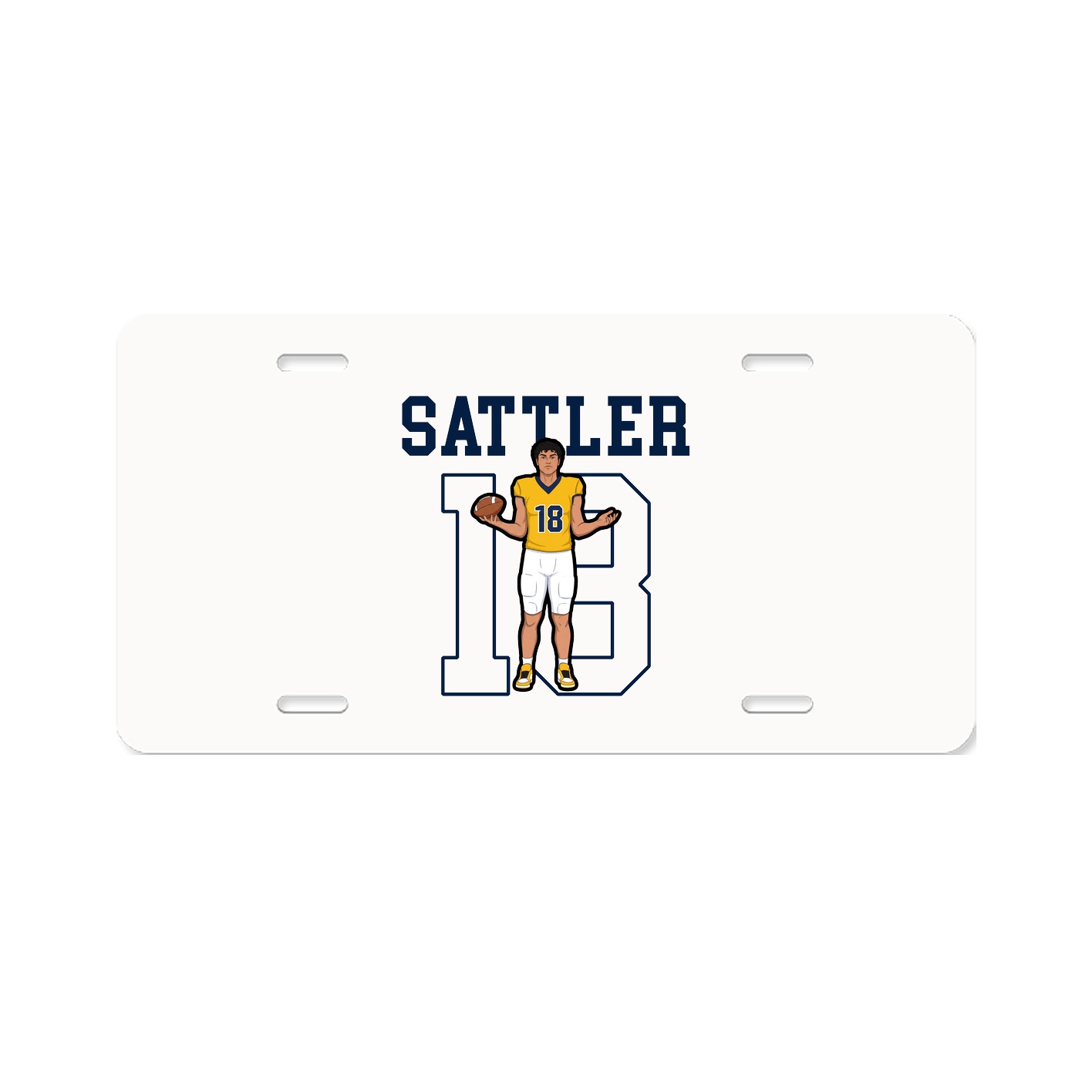 License Plate — Shirsey in Classic