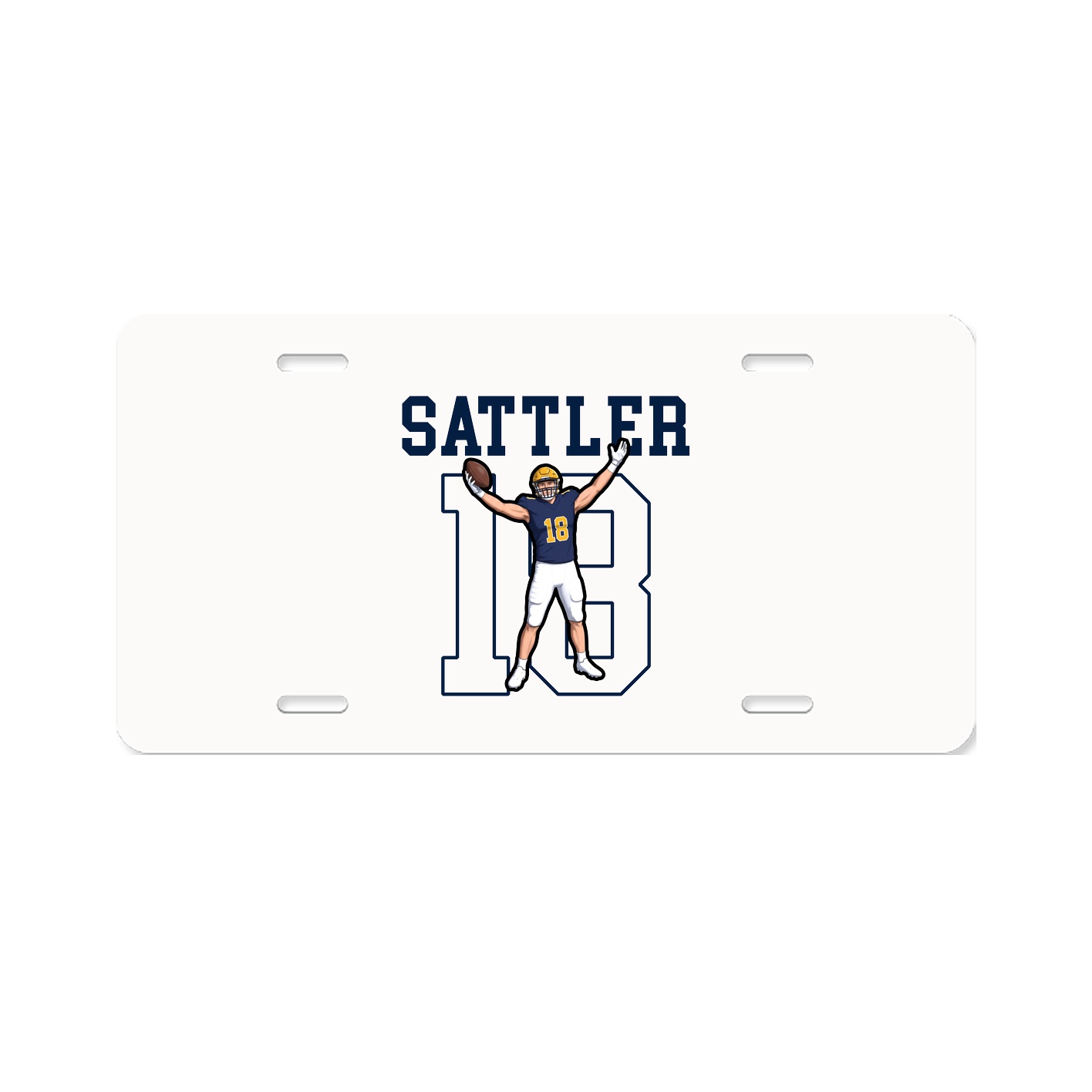 License Plate — Shirsey in Classic