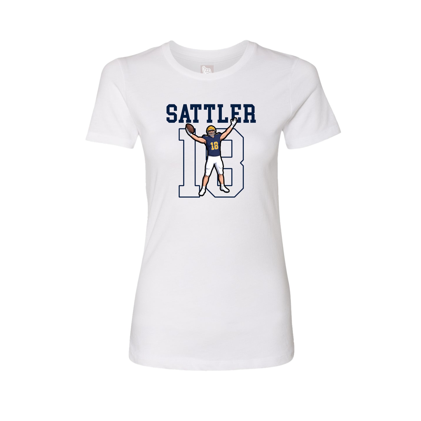 Fitted Women's Tee — Shirsey in White