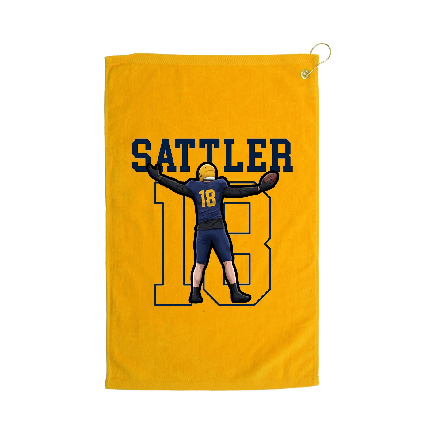 Golf Towel — Shirsey in Gold