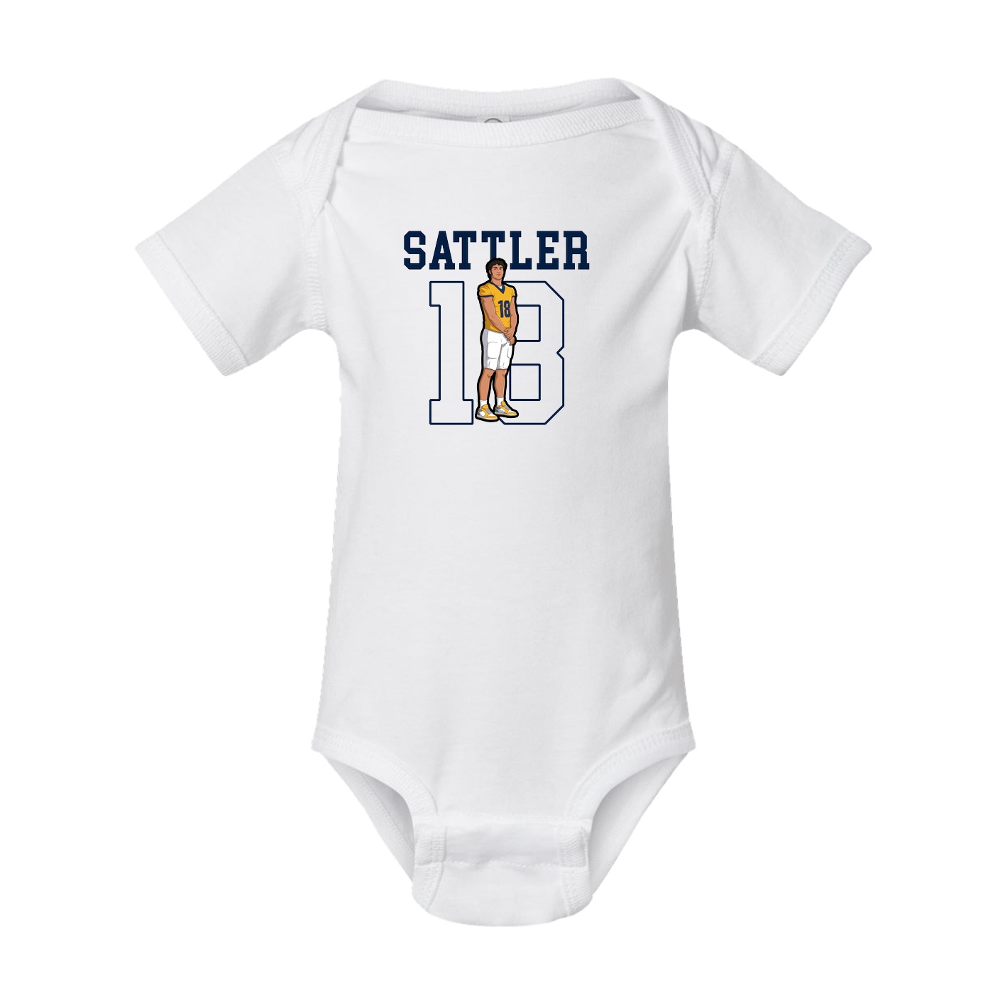 Baby Onesie — Shirsey in White