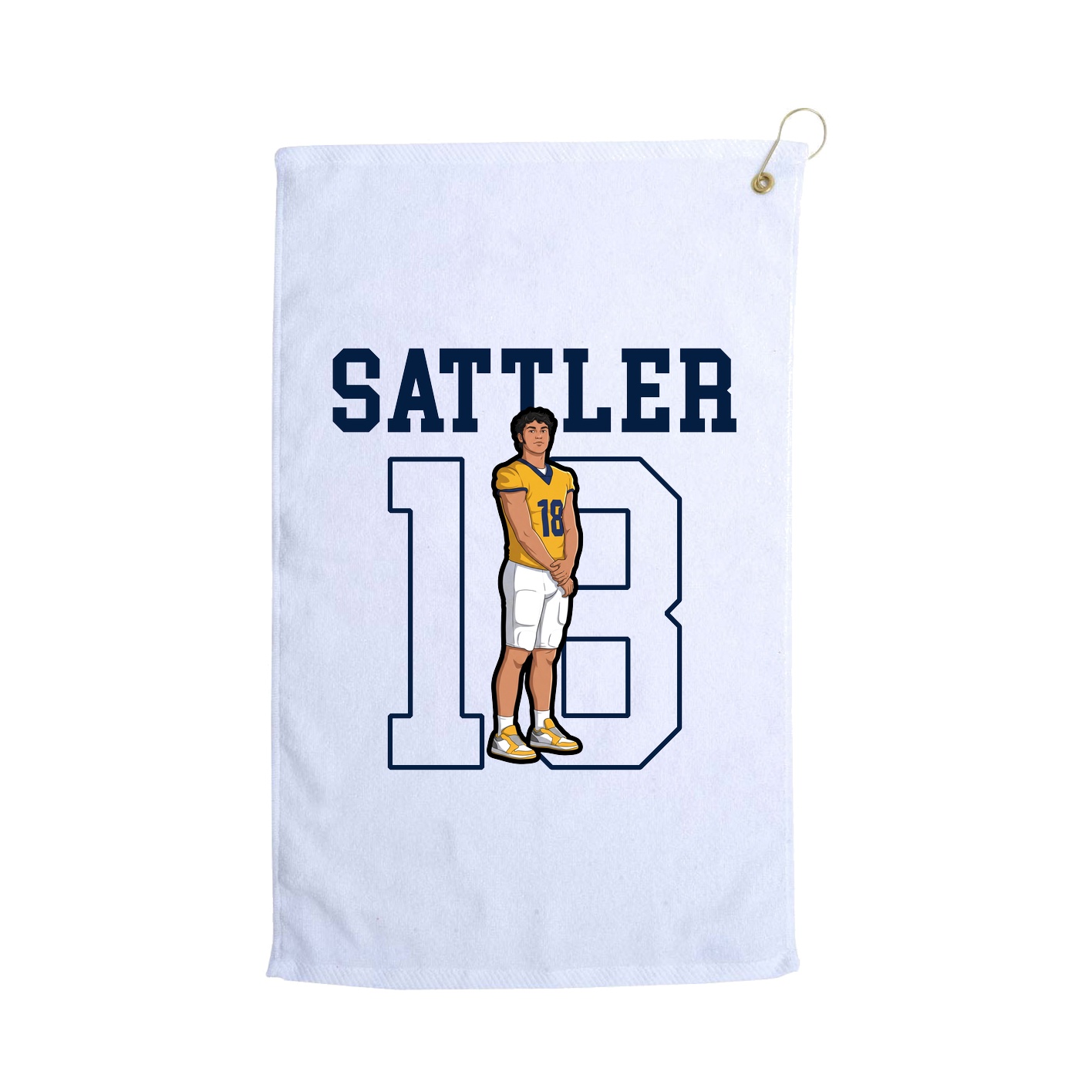 Golf Towel — Shirsey in White