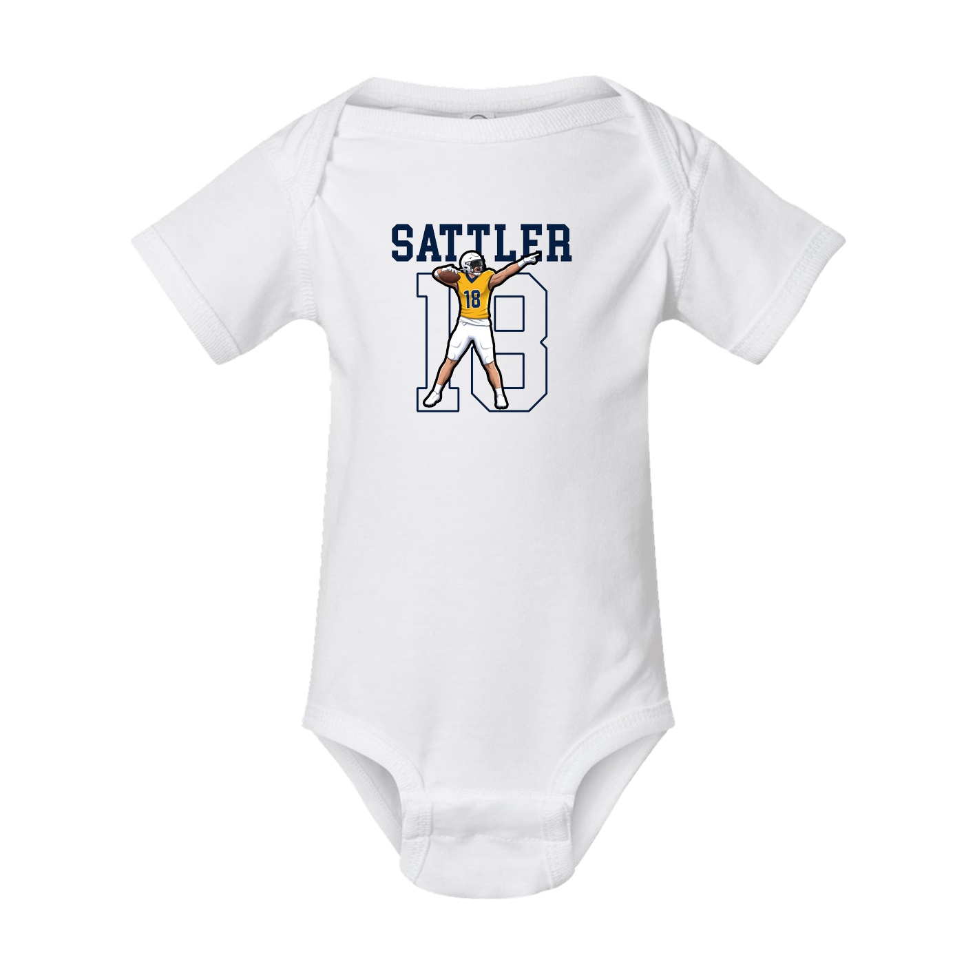 Baby Onesie — Shirsey in White