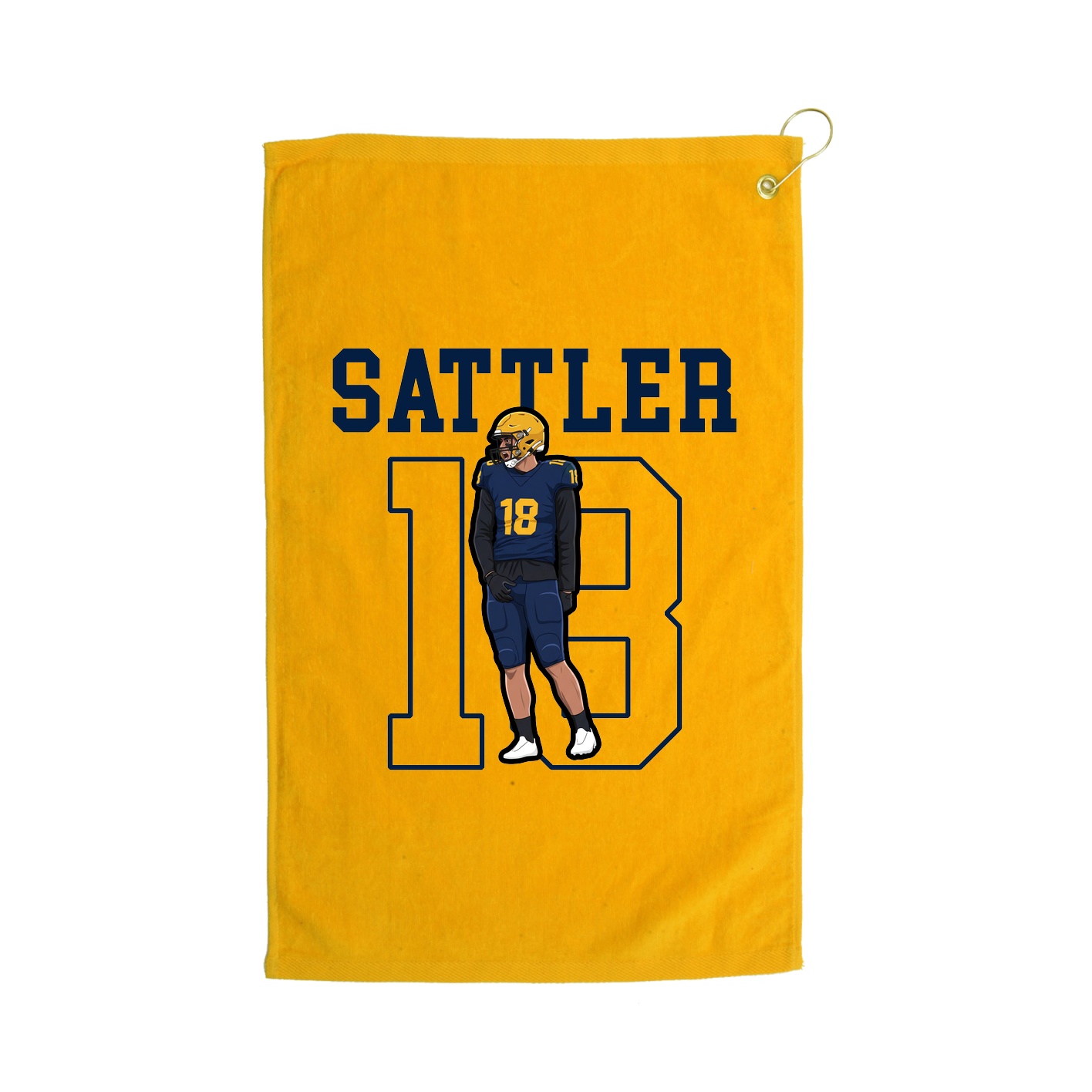 Golf Towel — Shirsey in Gold