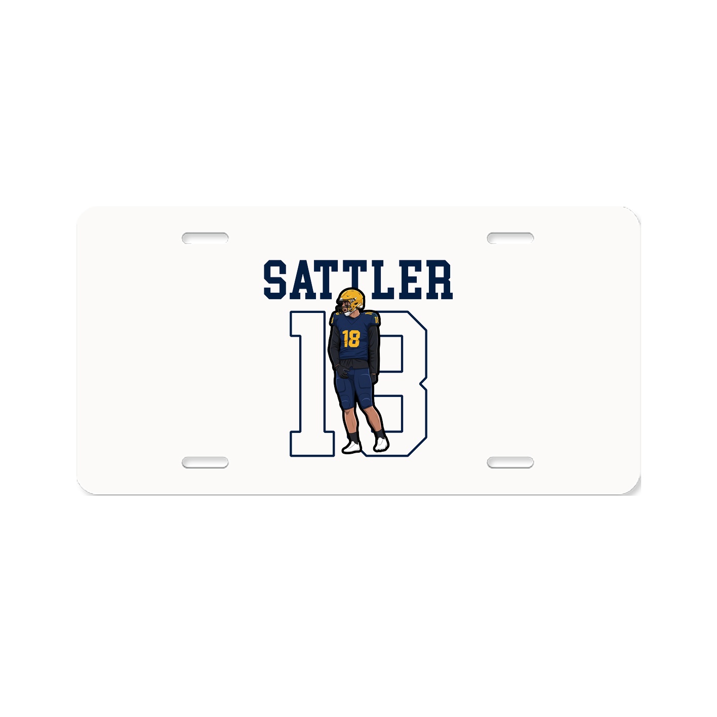 License Plate — Shirsey in Classic
