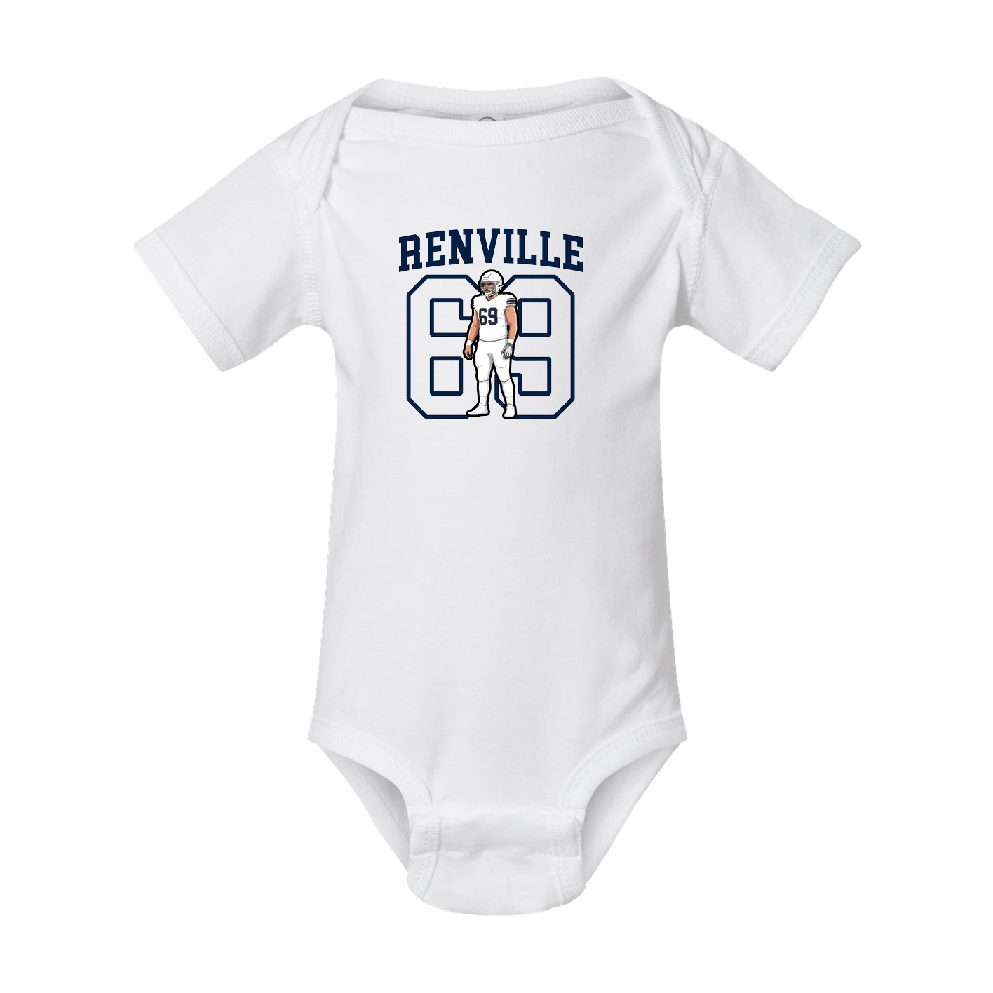 Baby Onesie — Shirsey in White