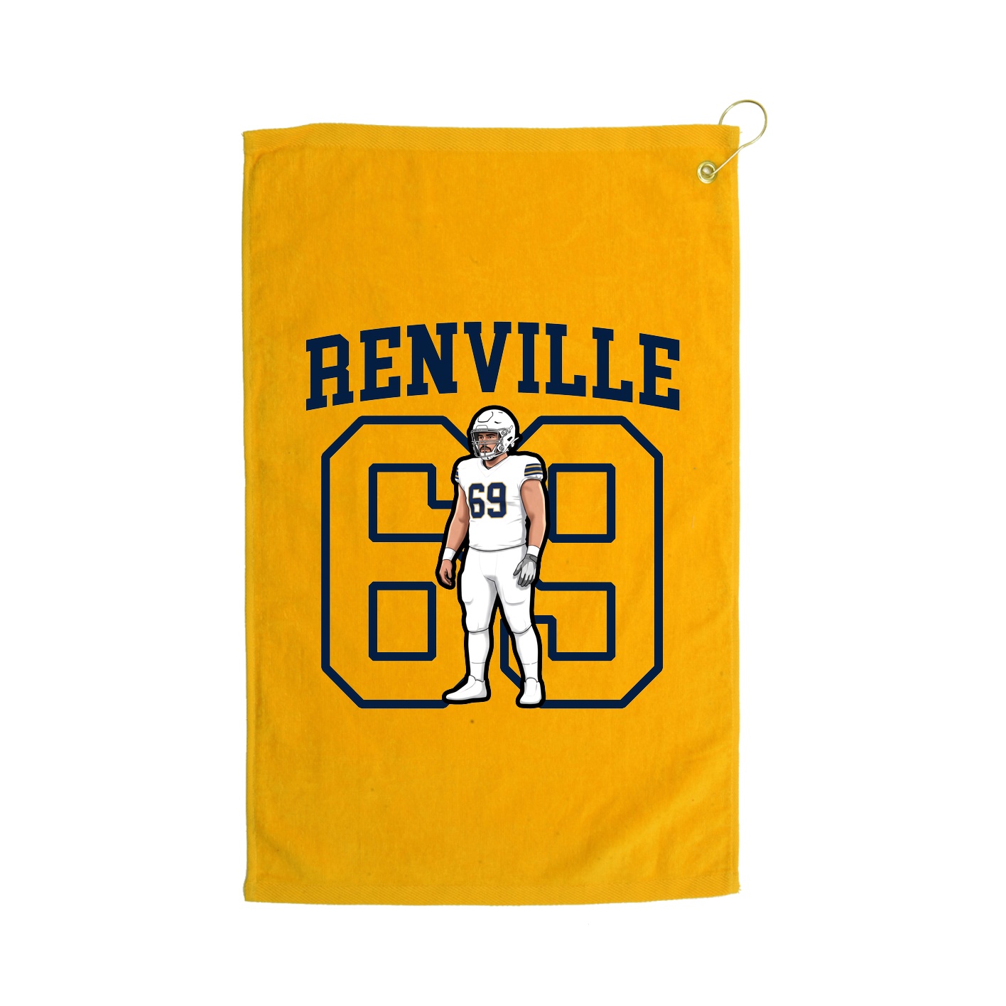 Golf Towel — Shirsey in Gold