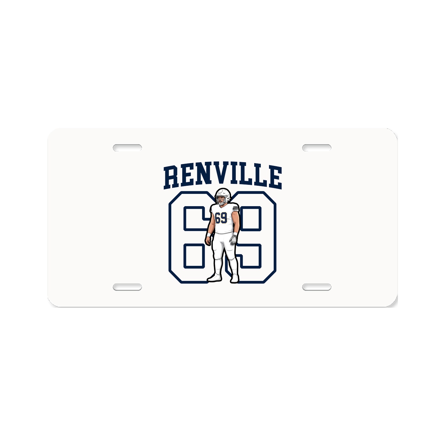 License Plate — Shirsey in Classic