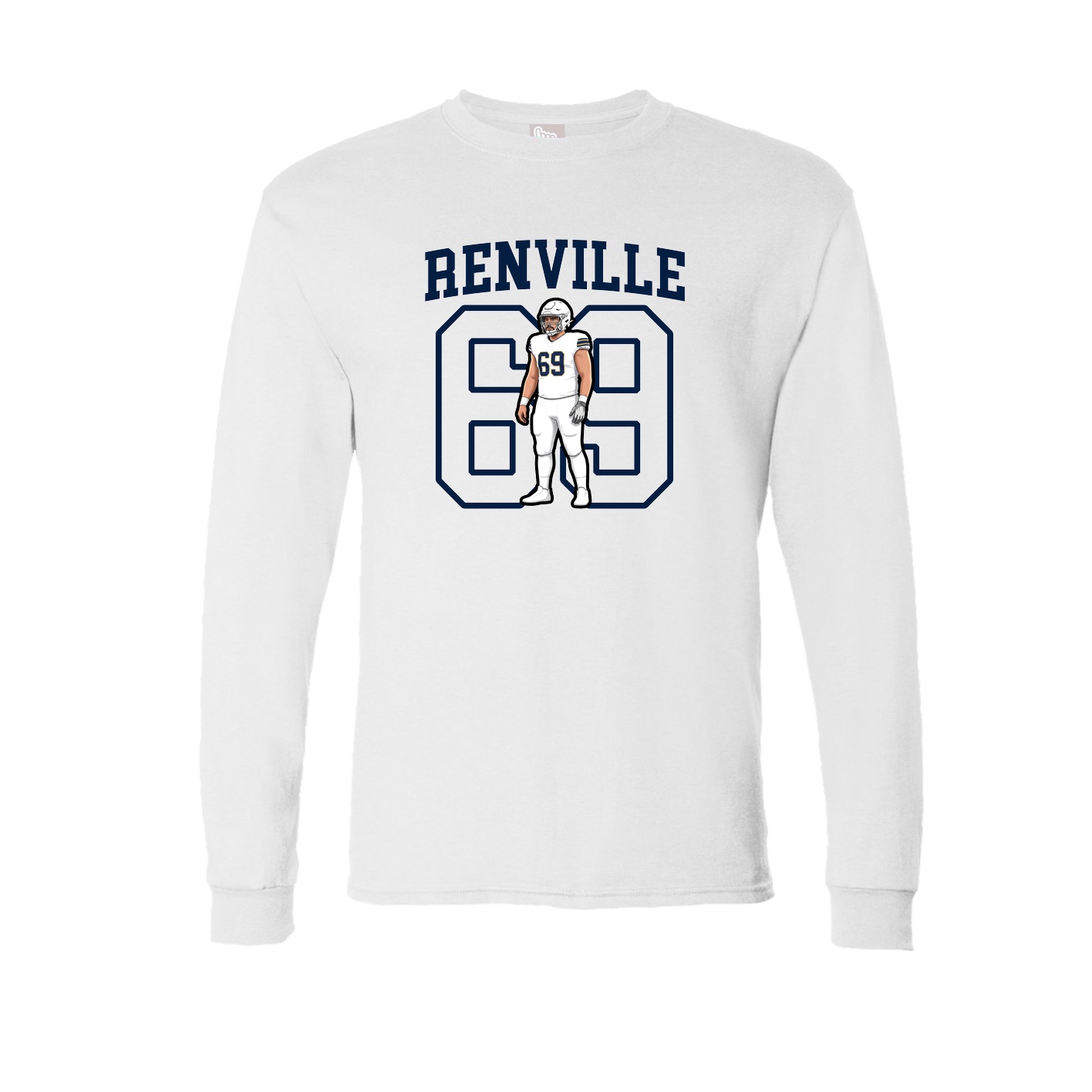 Long Sleeve Tee — Shirsey in White