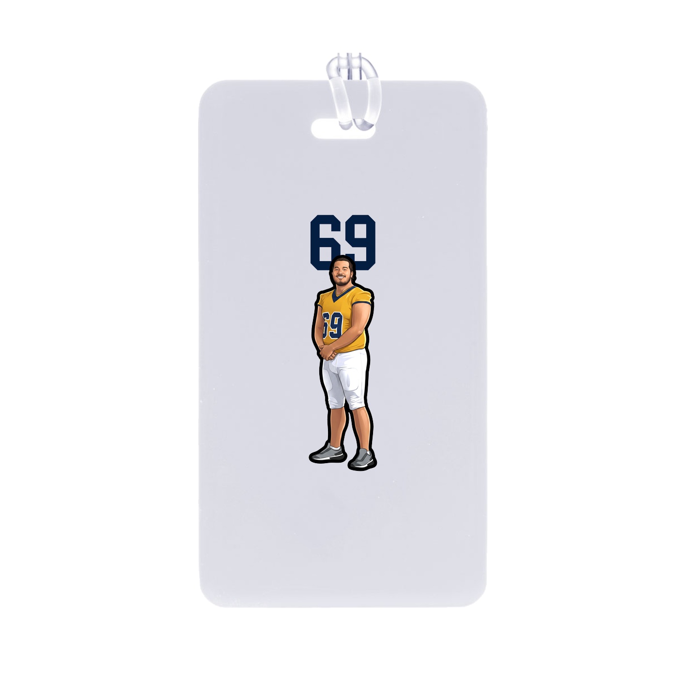 Bag Tag — Number Top in Classic
