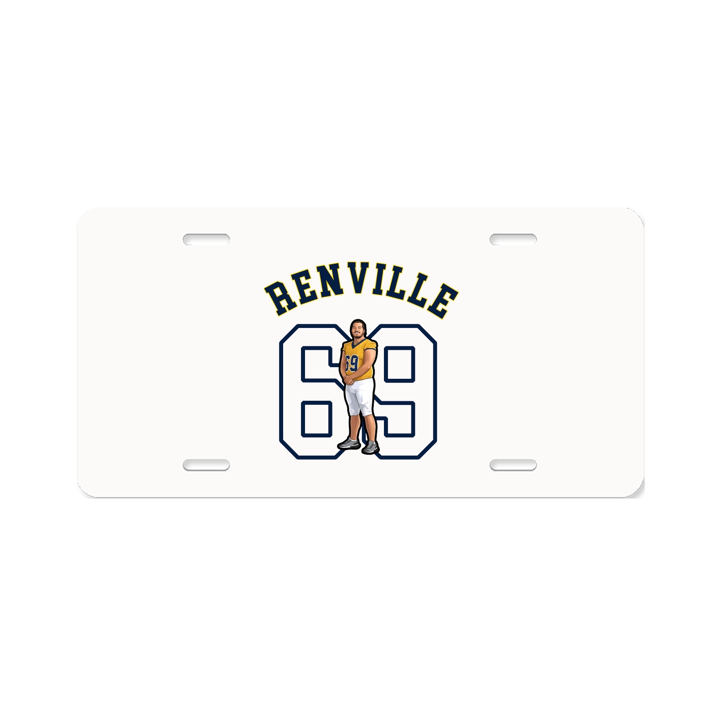License Plate — Shirsey Arch in Classic