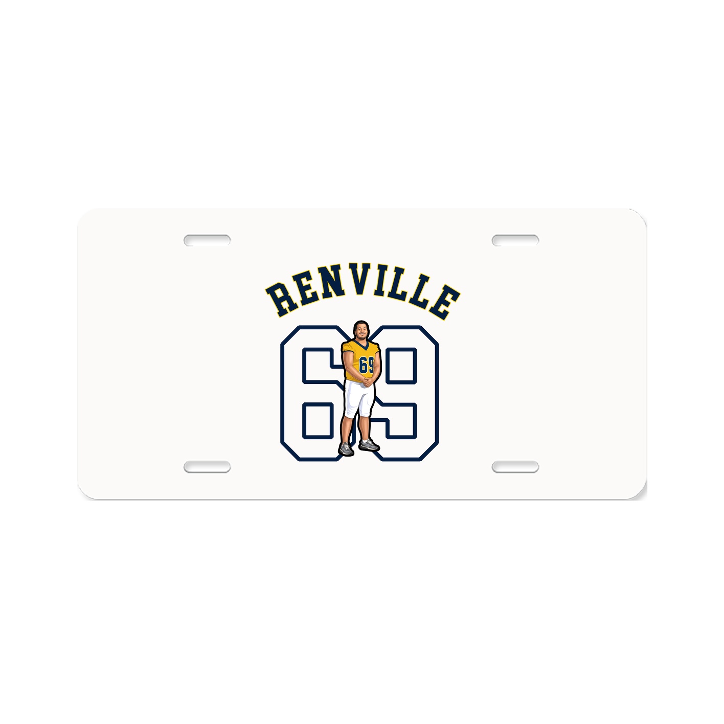 License Plate — Shirsey Arch in Classic