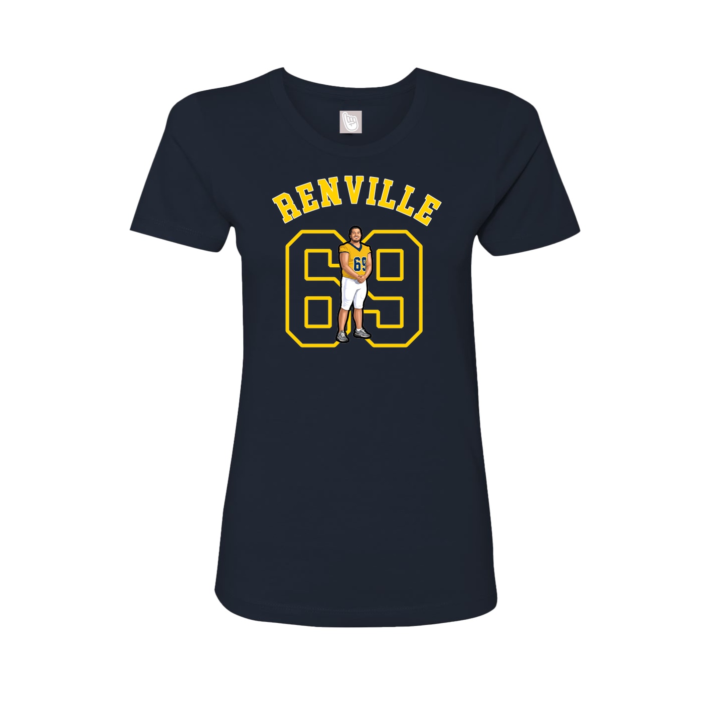 Womens Tee — Shirsey Arch in Navy