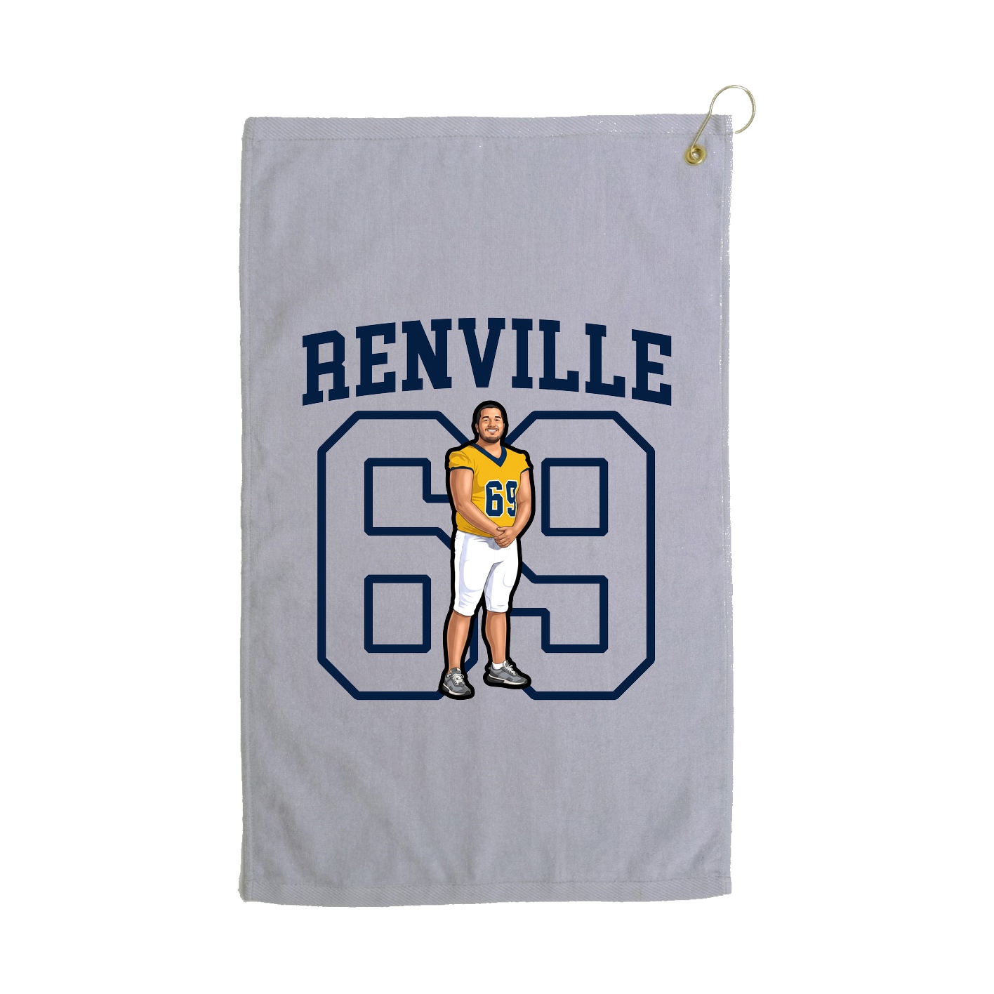 Golf Towel — Shirsey in Grey