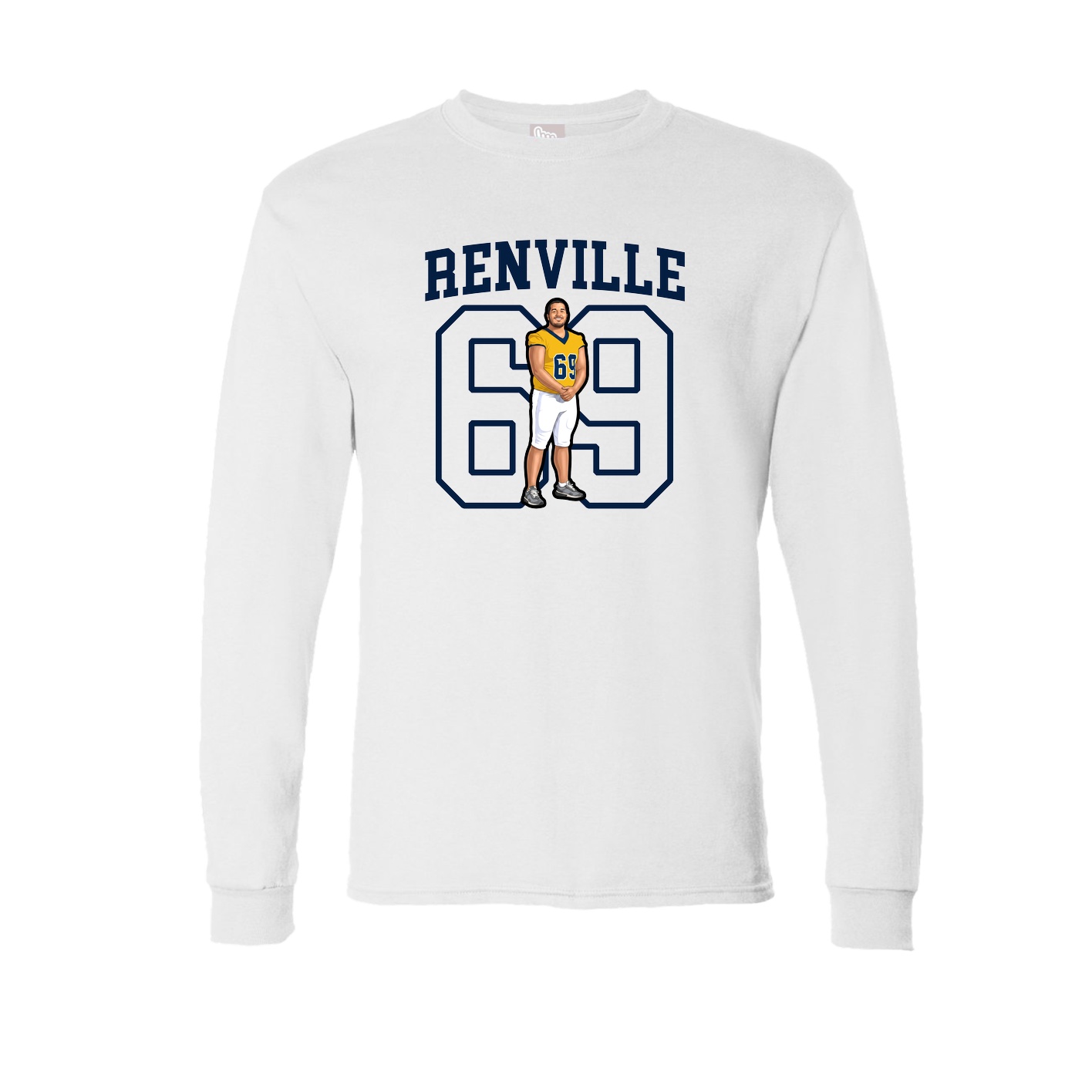 Long Sleeve Tee — Shirsey in White