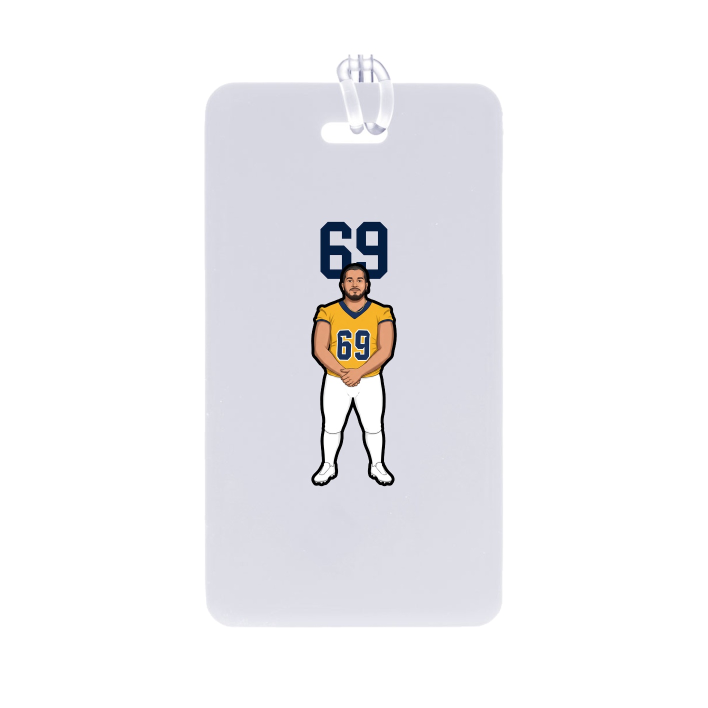 Bag Tag — Number Top in Classic
