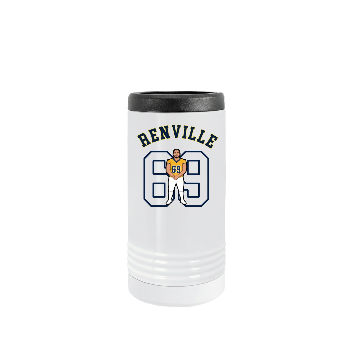 Slim Beverage Holder — Shirsey Arch in White