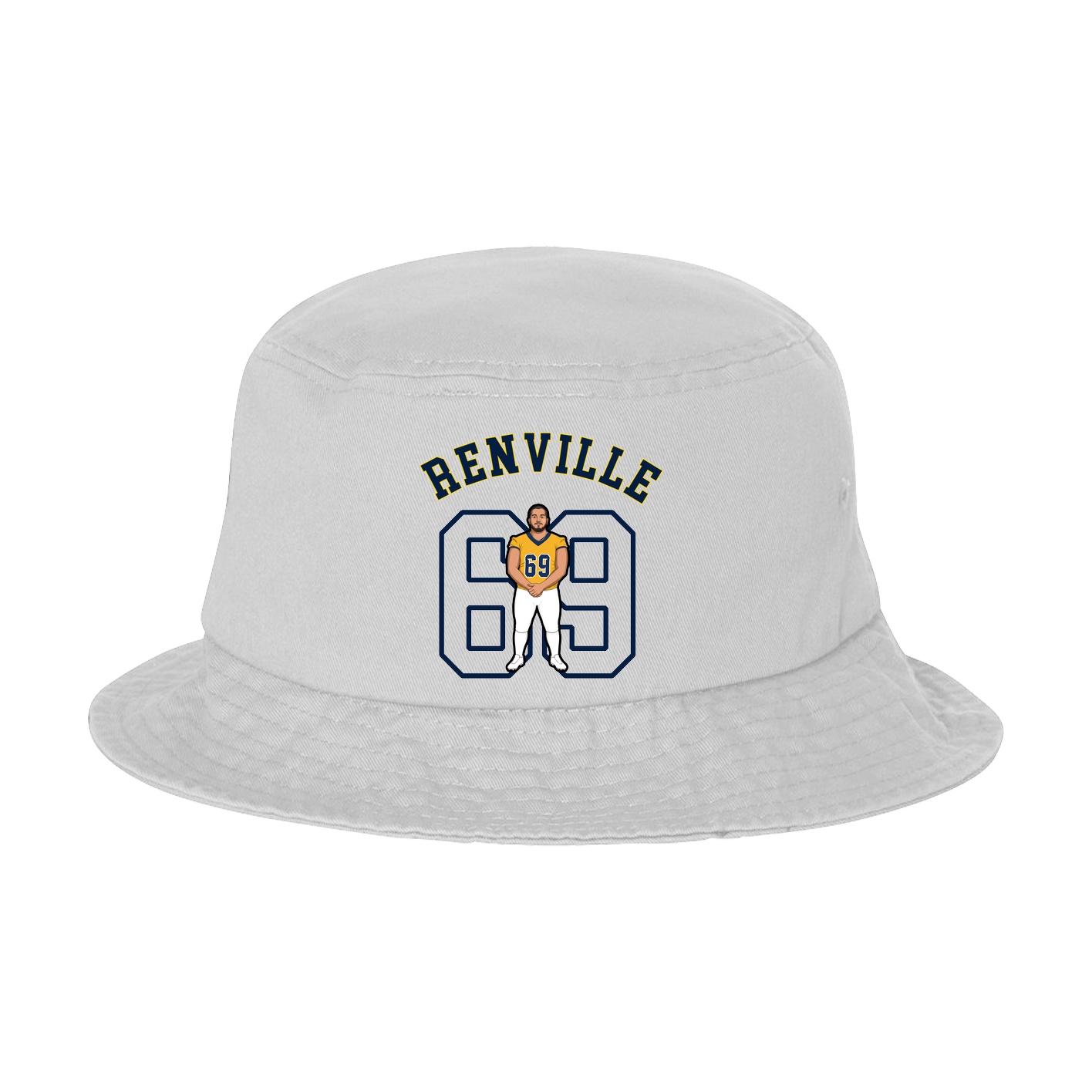 Bucket Cap — Shirsey Arch in White