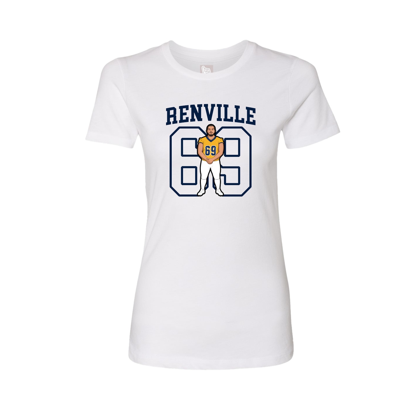 Fitted Women's Tee — Shirsey in White