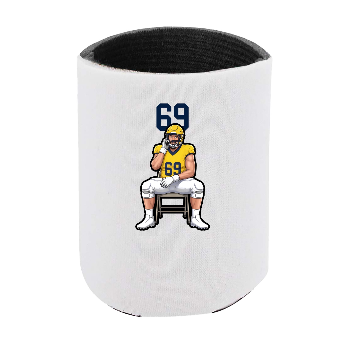 Can Holder — Number Top in White