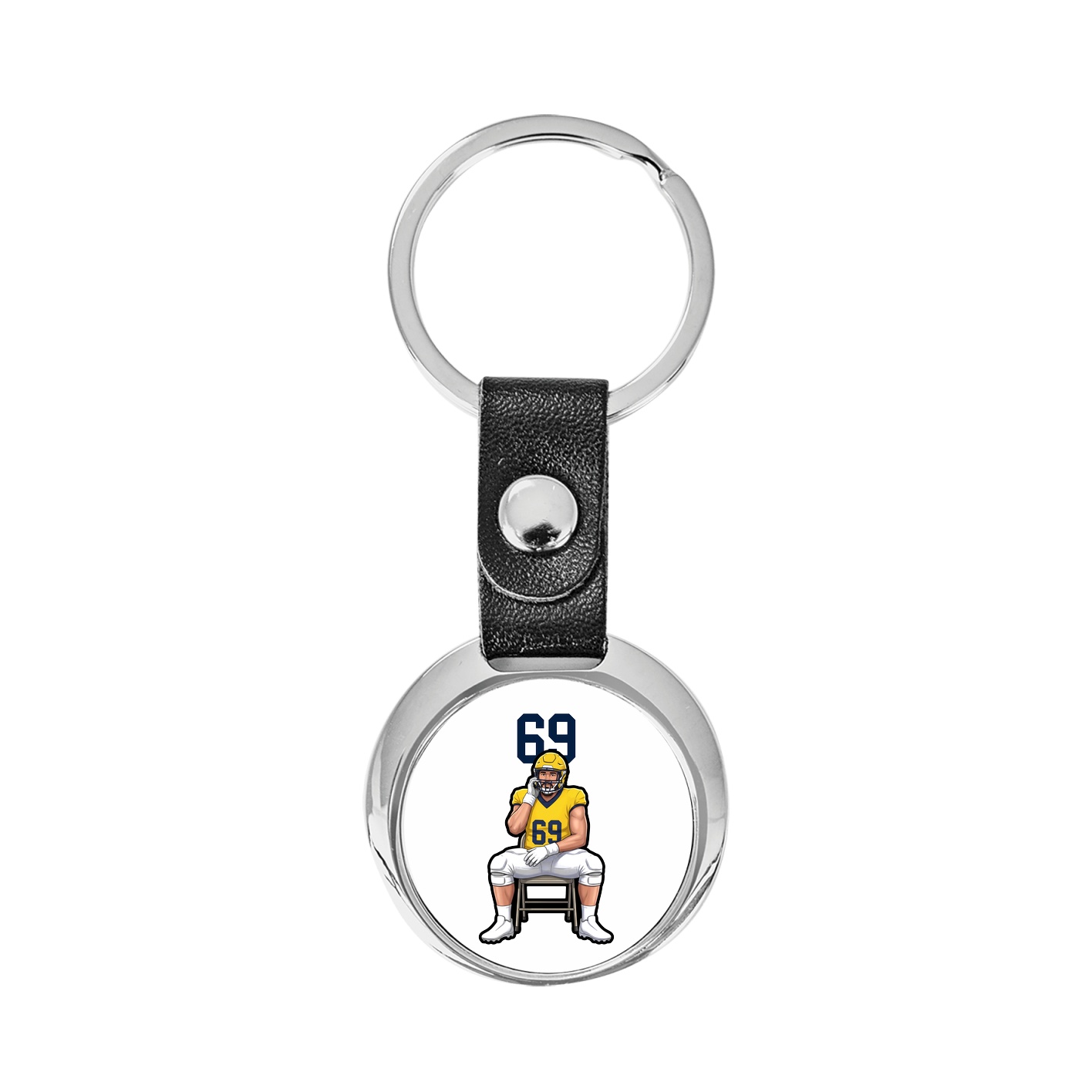 Key Chain — Number Top in Classic
