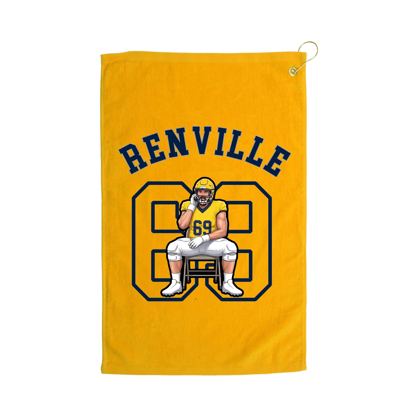 Terry Velour Golf Towel