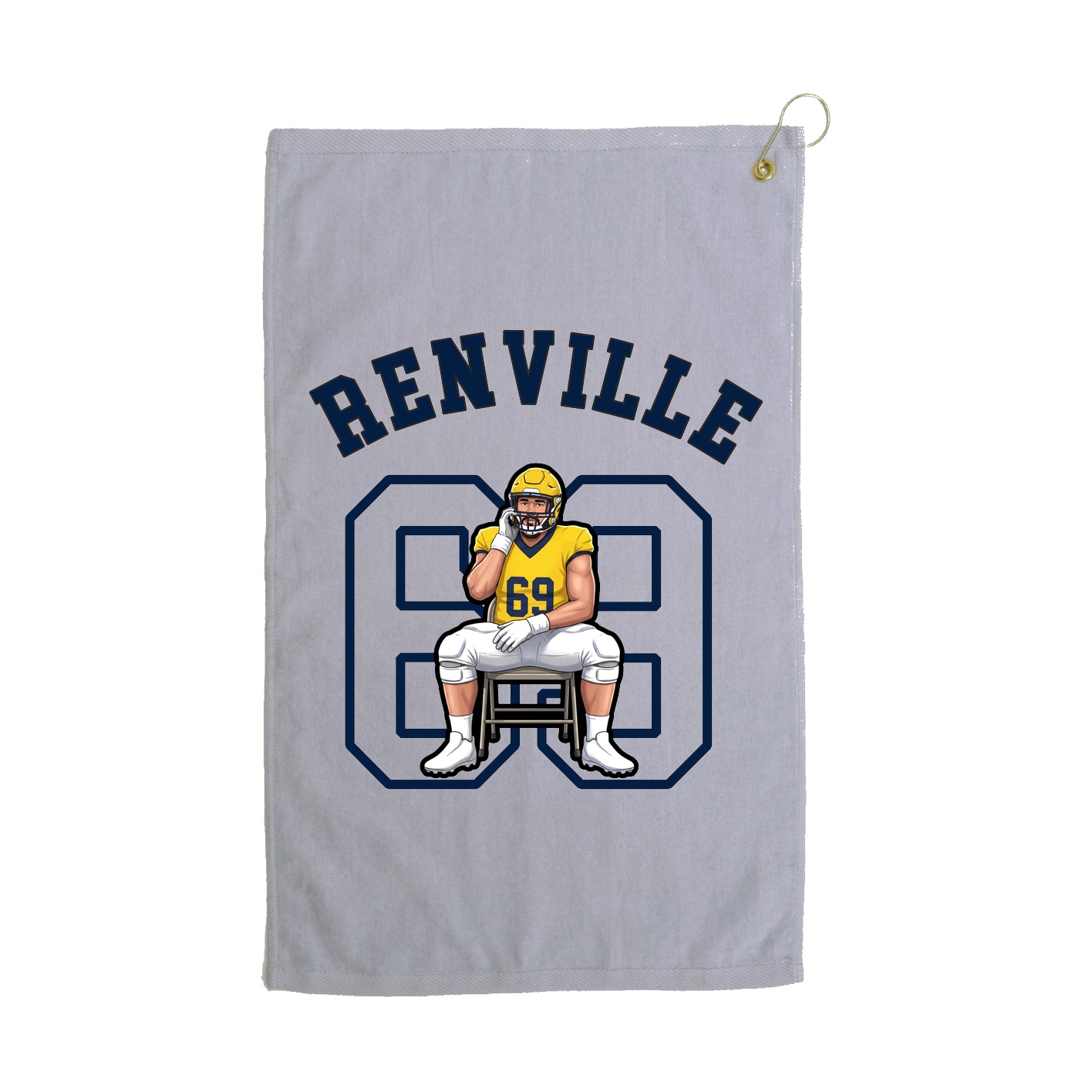 Terry Velour Golf Towel