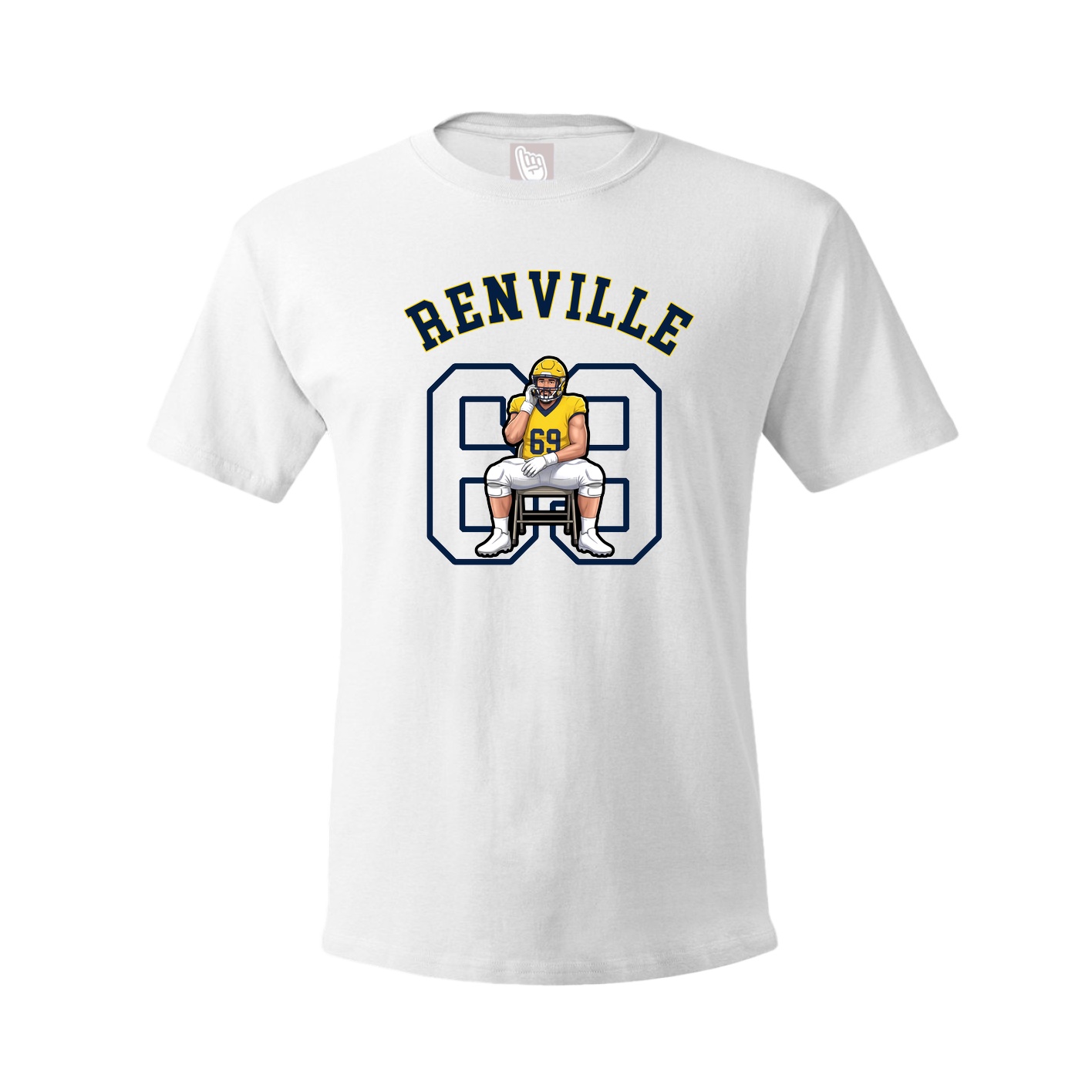 Tee — Shirsey Arch in White