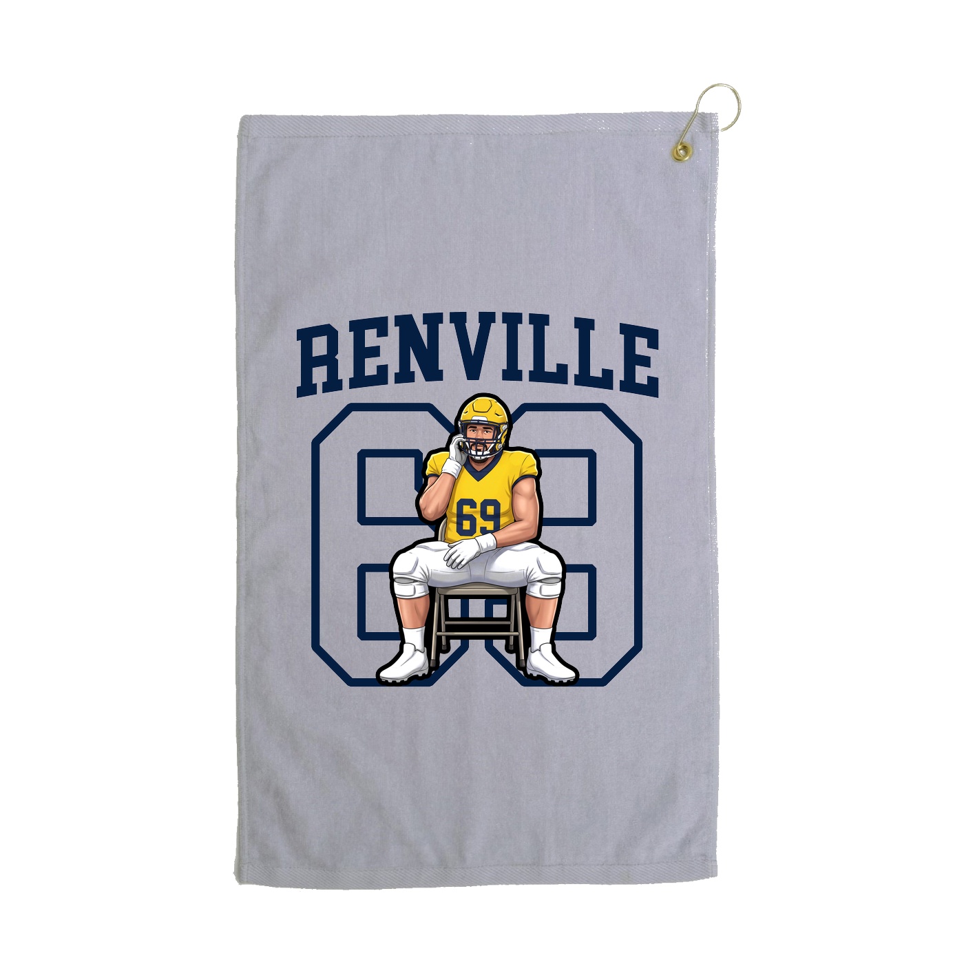 Golf Towel — Shirsey in Grey