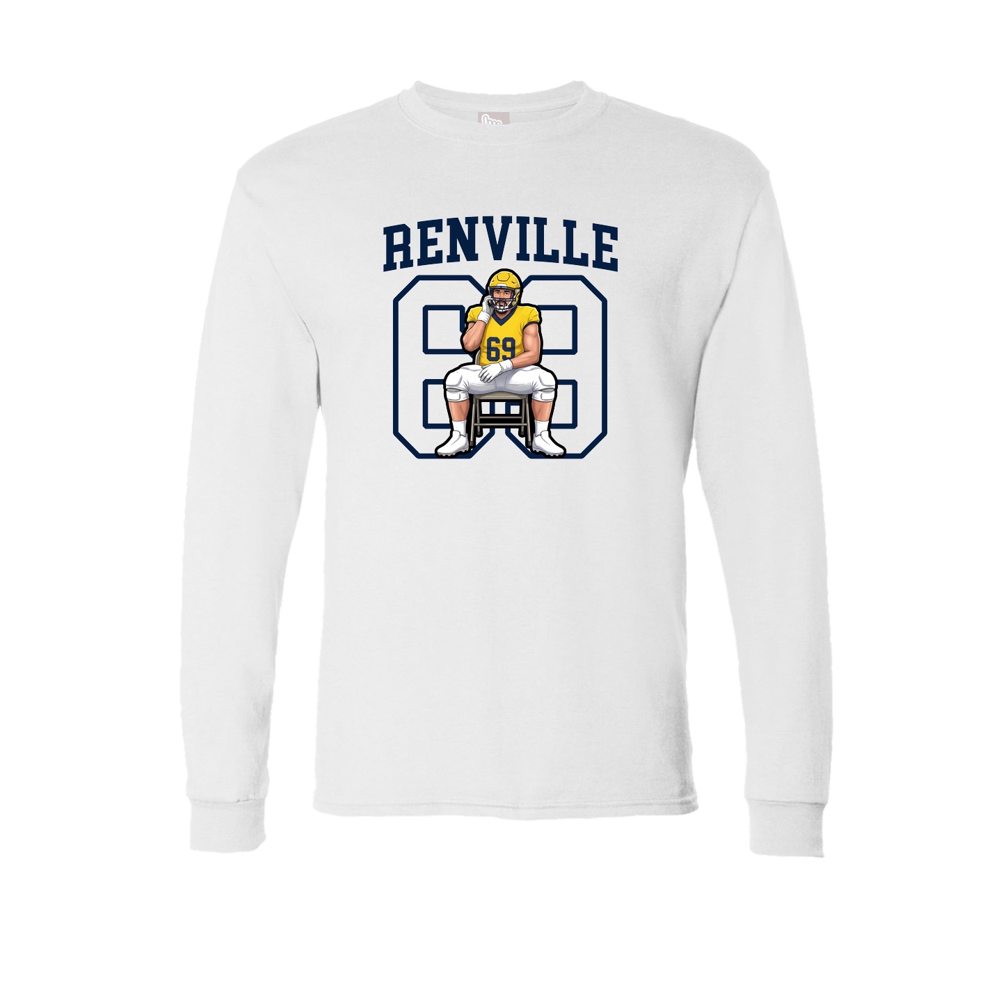 Long Sleeve Tee — Shirsey in White