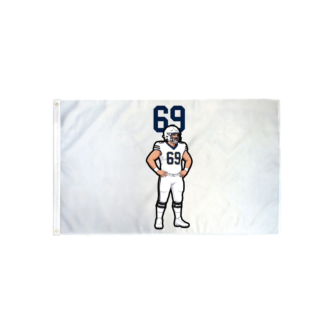 3x5 Flag — Number Top in Classic