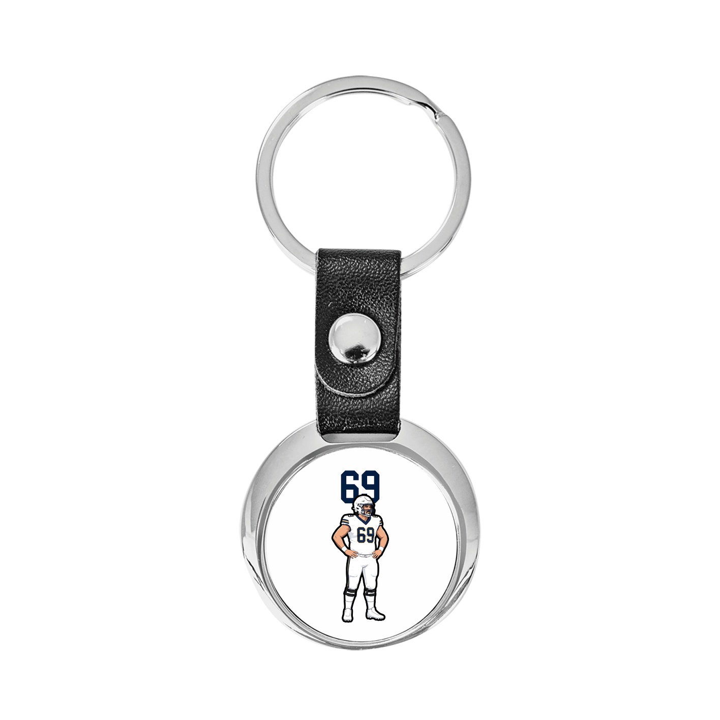 Key Chain — Number Top in Classic
