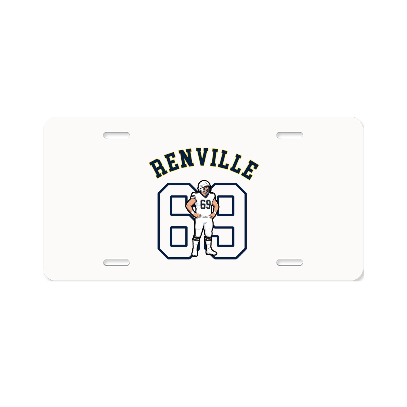 License Plate — Shirsey Arch in Classic