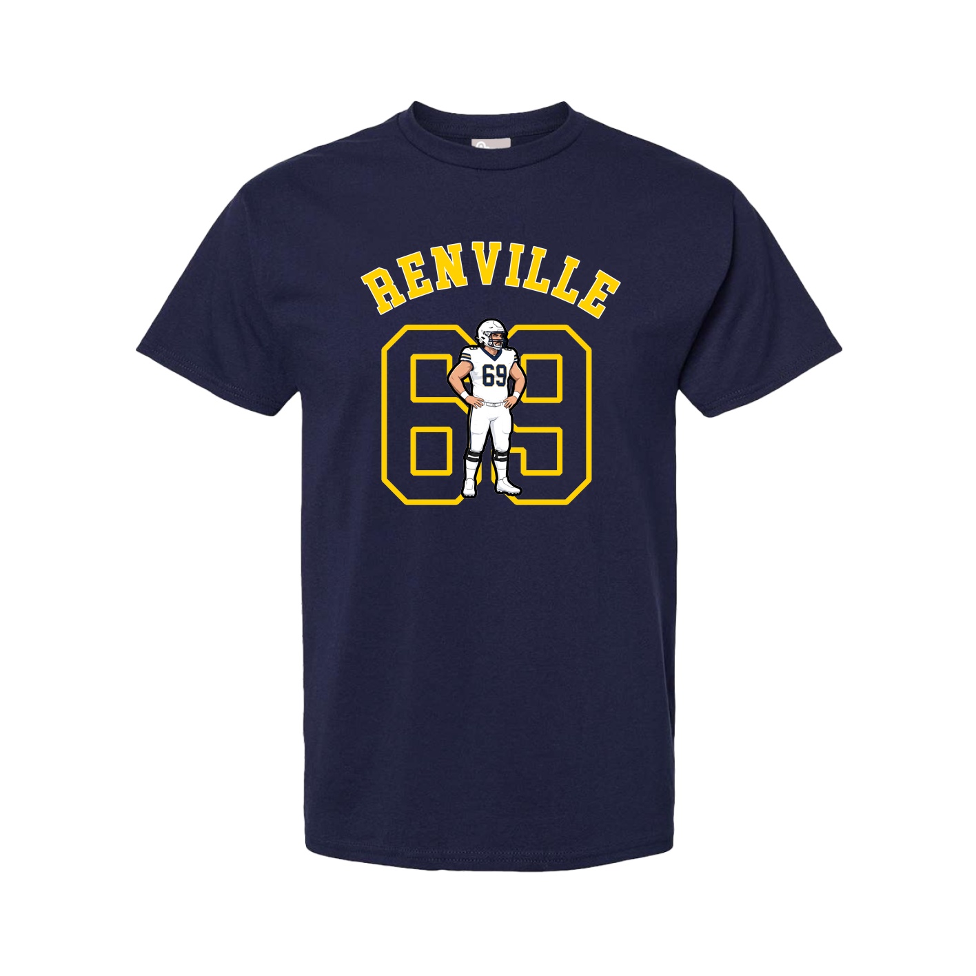 Youth Tee — Shirsey Arch in Navy