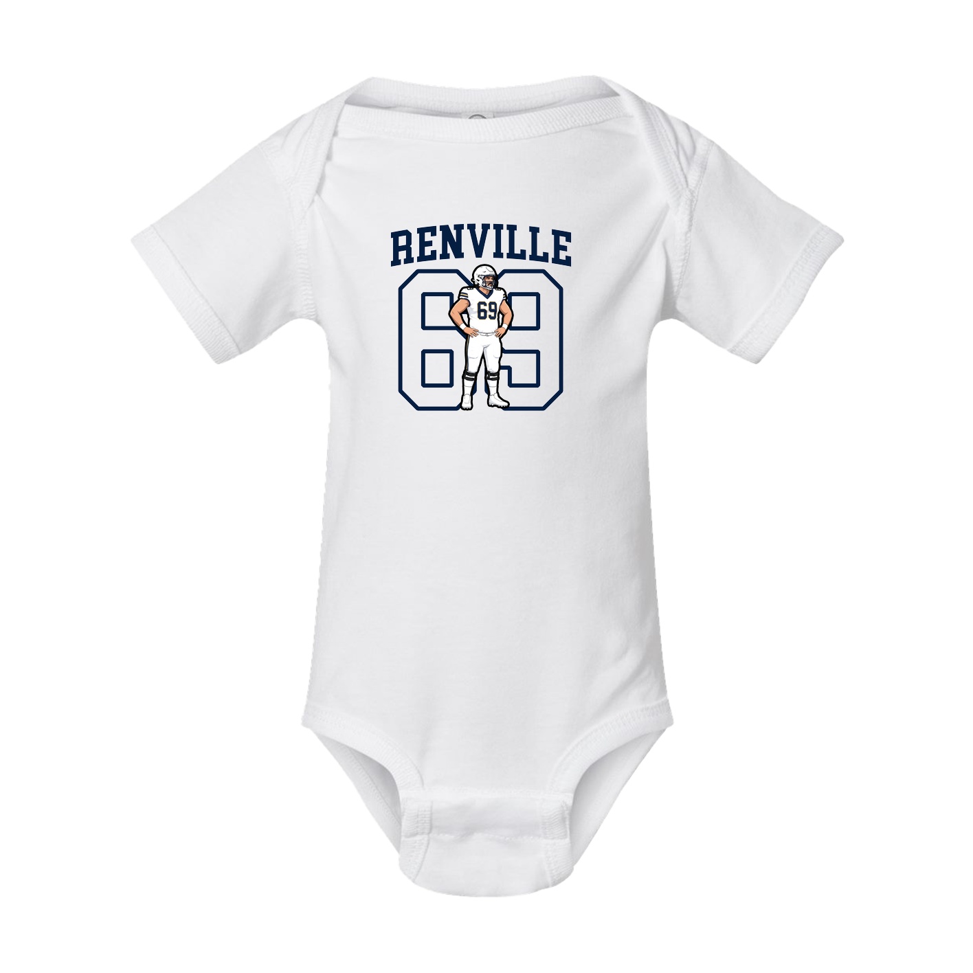 Baby Onesie — Shirsey in White
