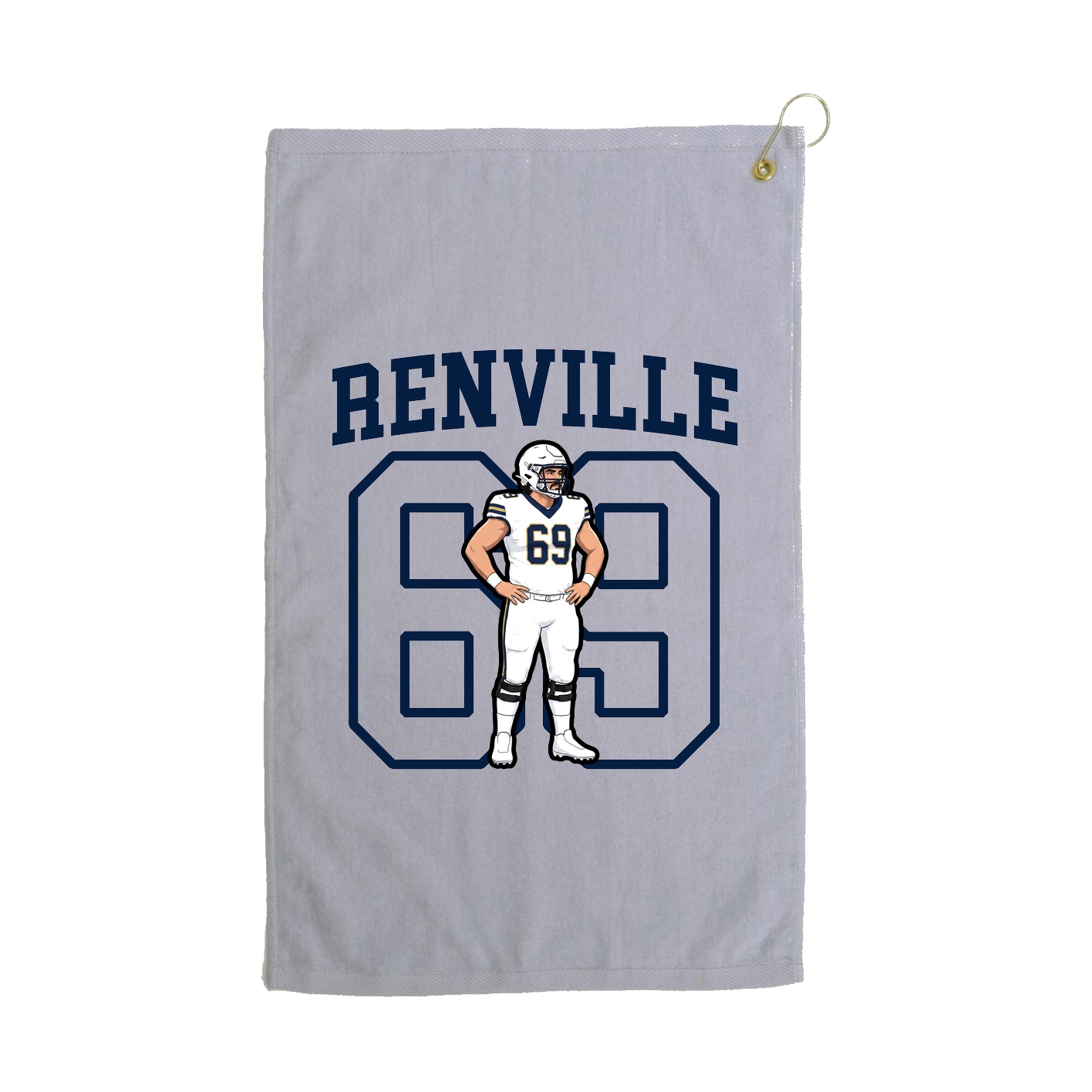 Golf Towel — Shirsey in Grey